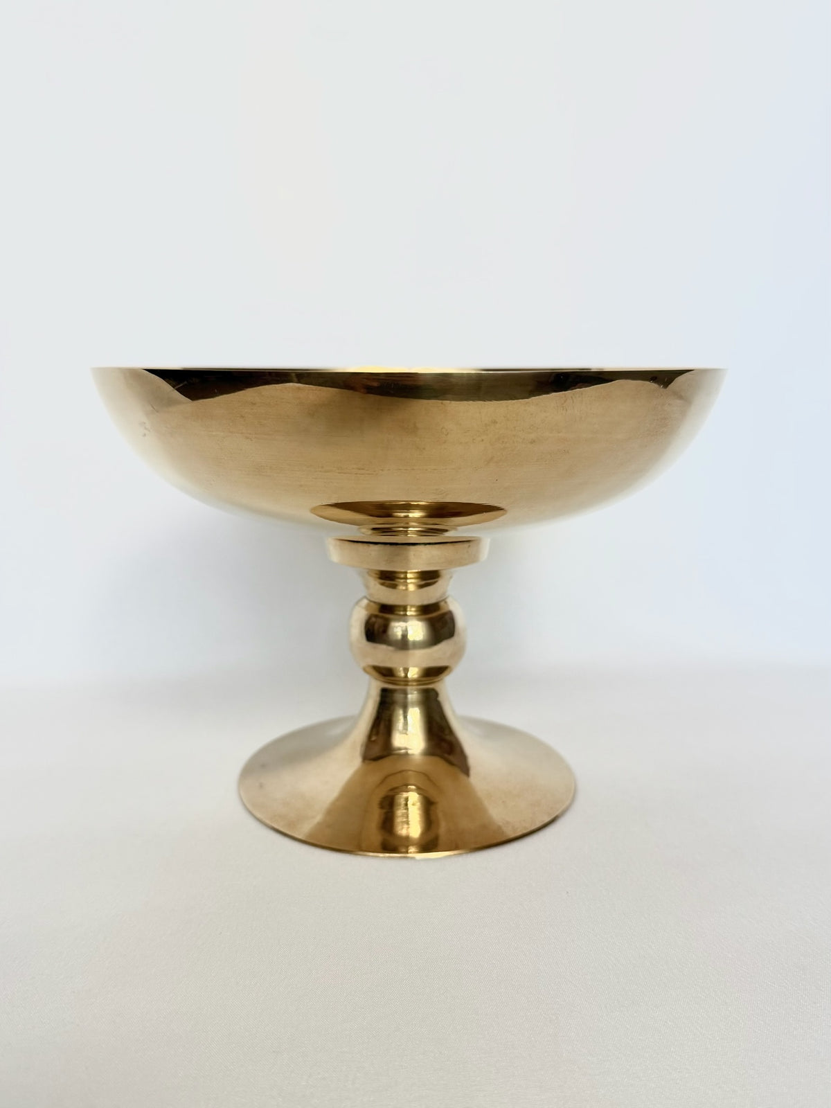 Madigan Brass Pedestal Dish