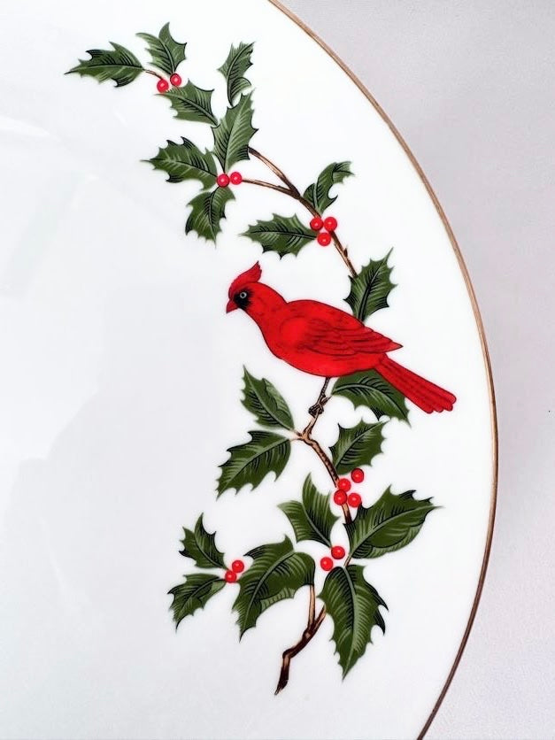 Cardinal Dinner Plates