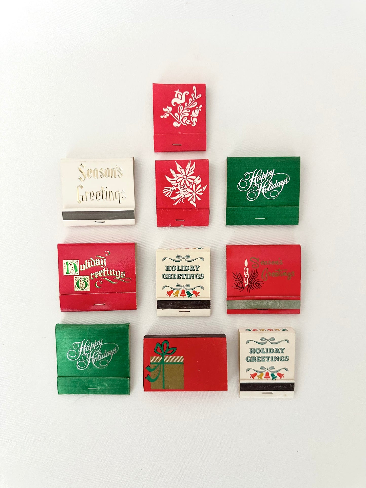 Happy Holidays Matchbooks