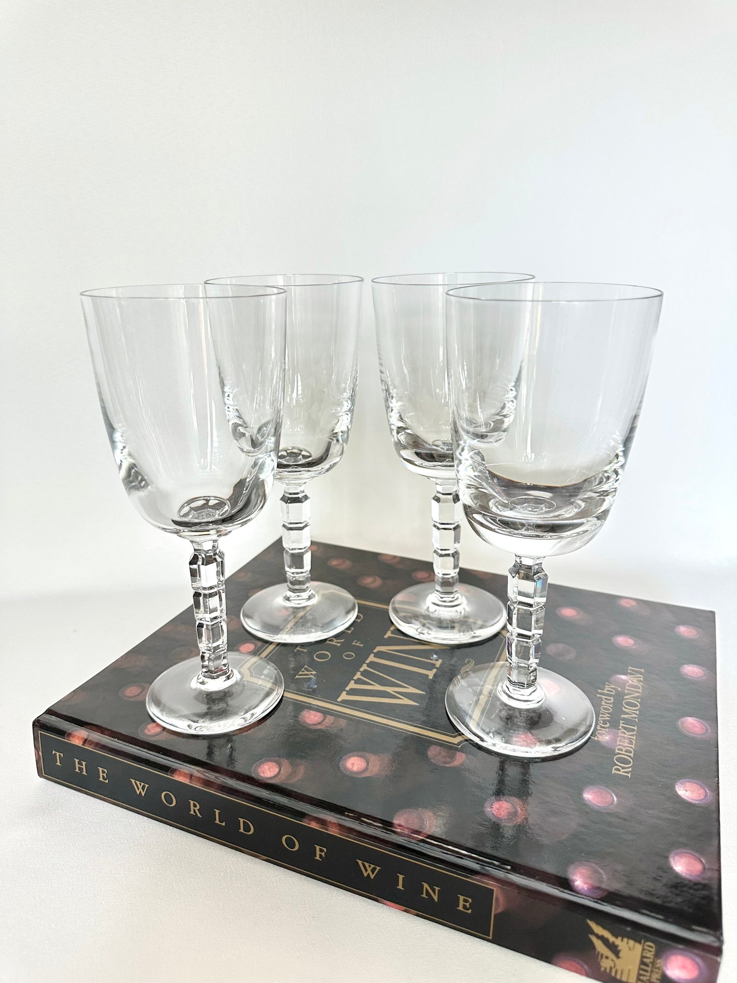 Amalie Crystal Wine Goblets