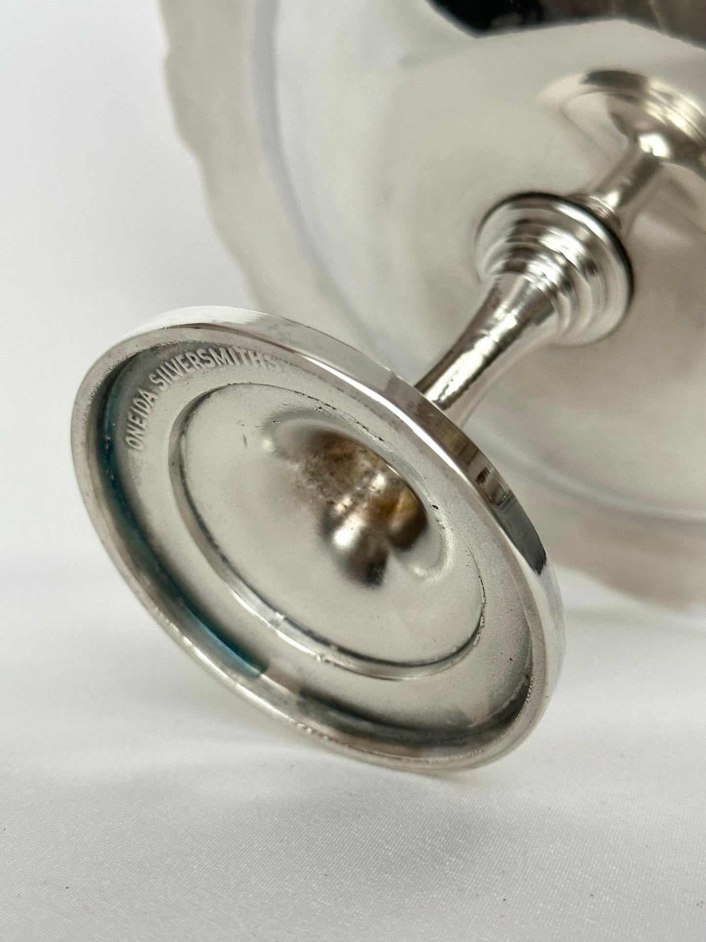 Delaney Silverplate Pedestal Dish