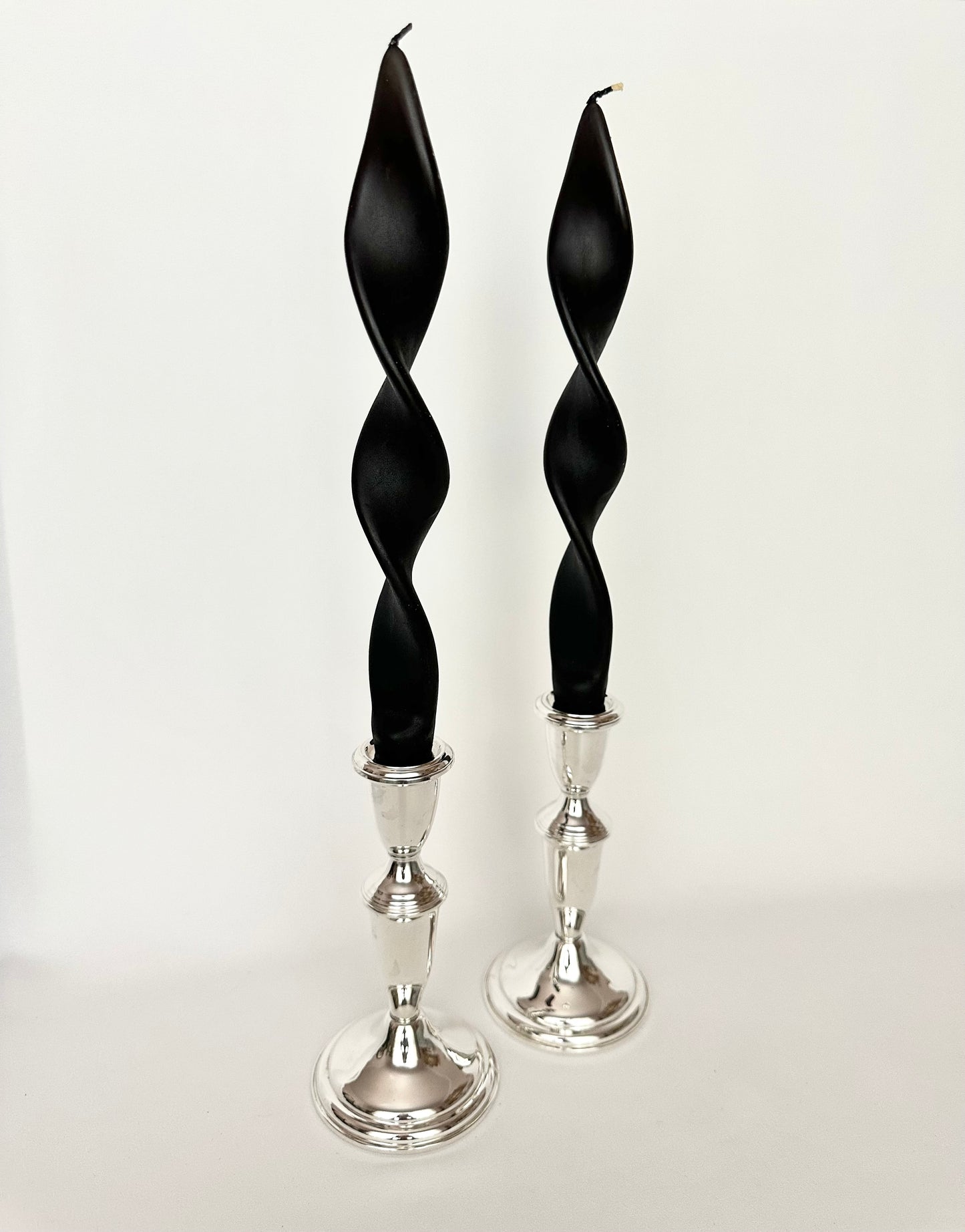 Silvie Sterling Candlestick Holders