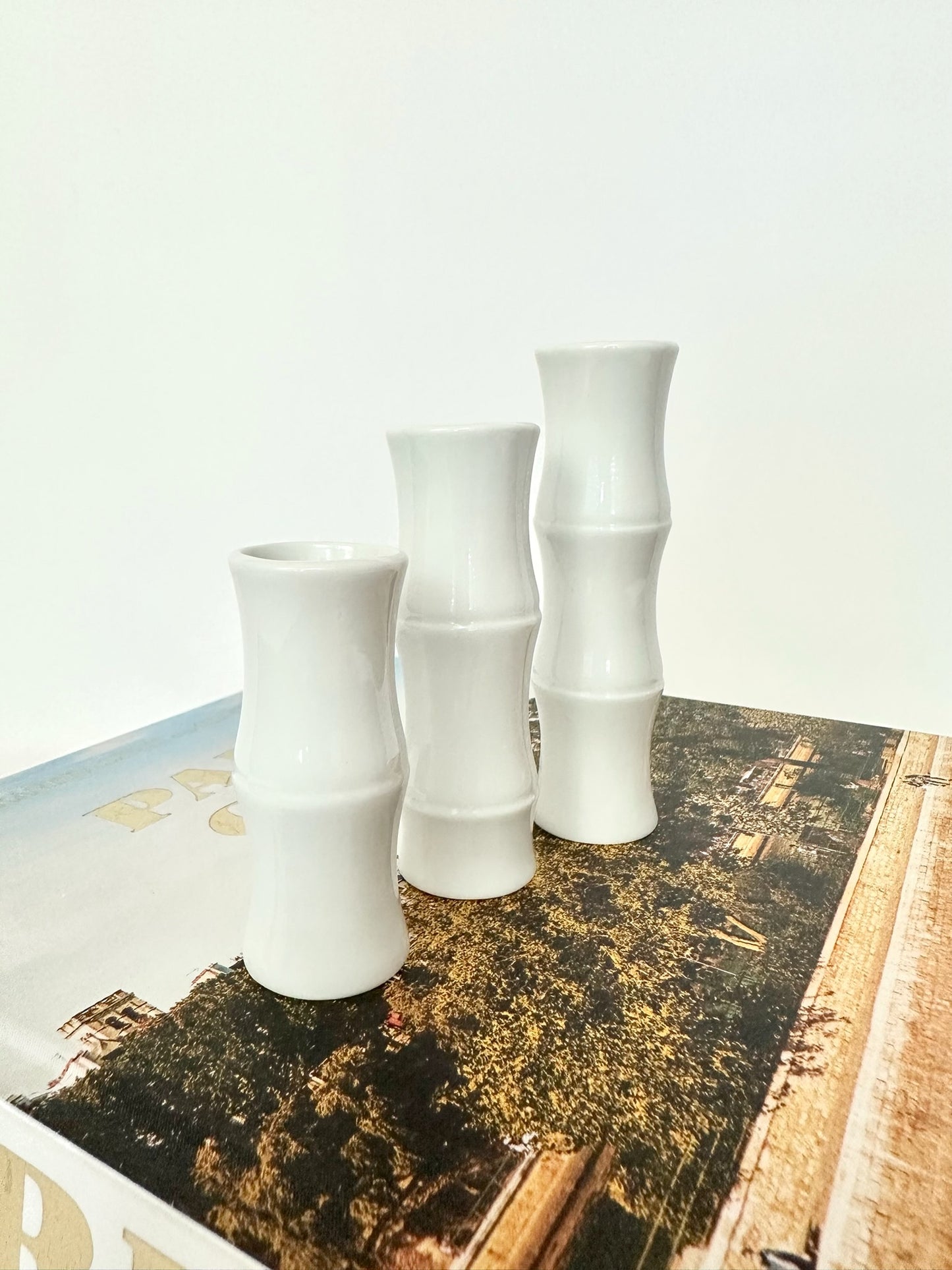 Reed Bud Vase Trio