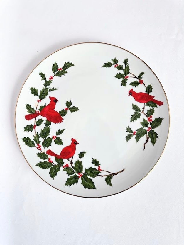 Cardinal Dinner Plates