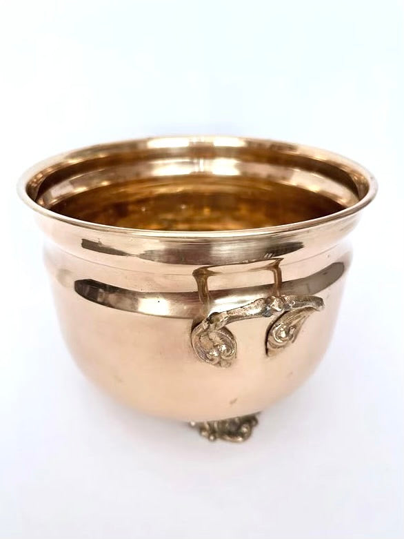 Avril Brass Planter