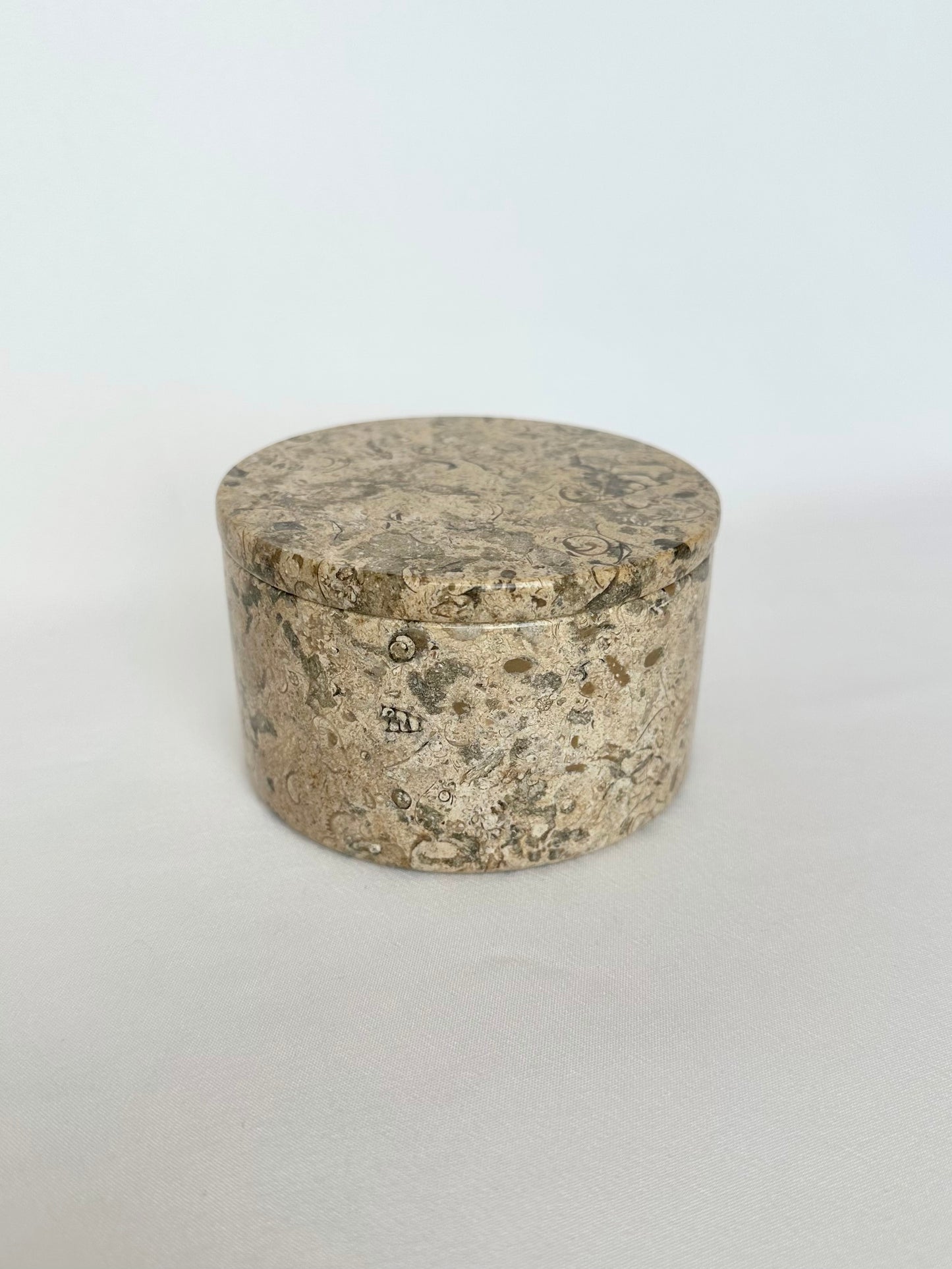 Gemma Lidded Stone Box