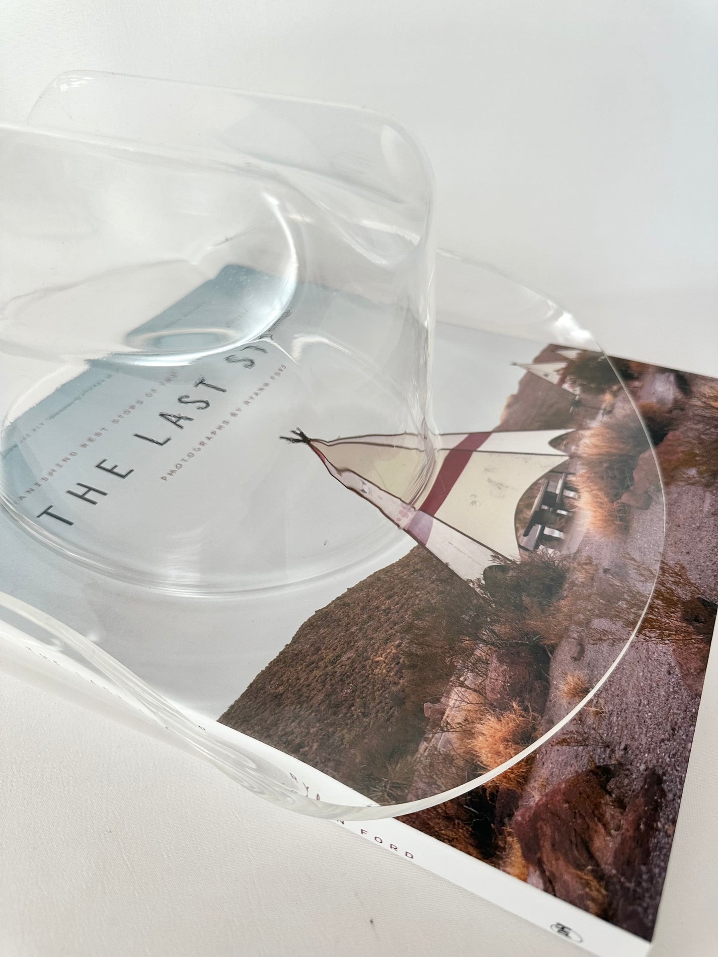 Landry Large Lucite Cowboy Hat