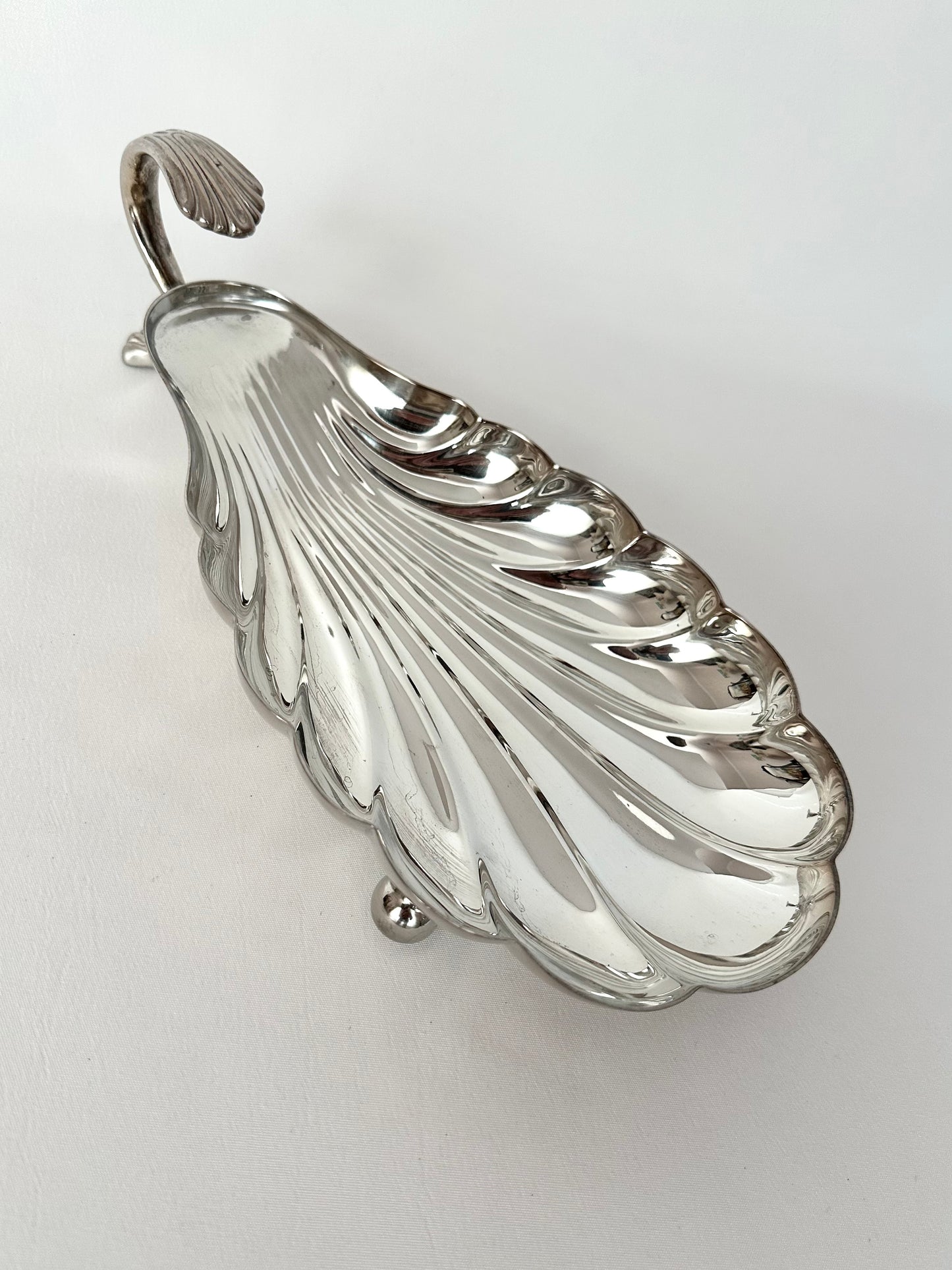Amory Silverplate Shell Dish