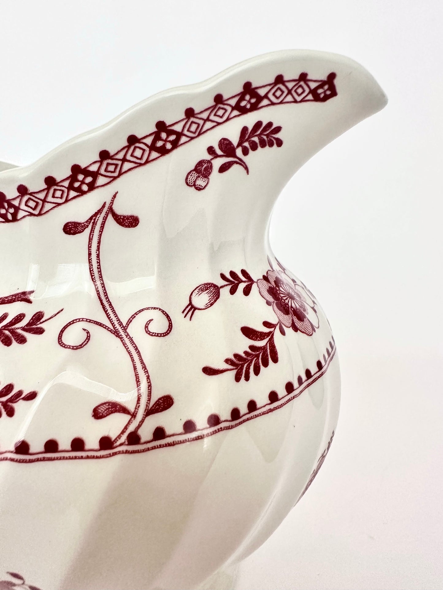 Faith Transferware Pitcher