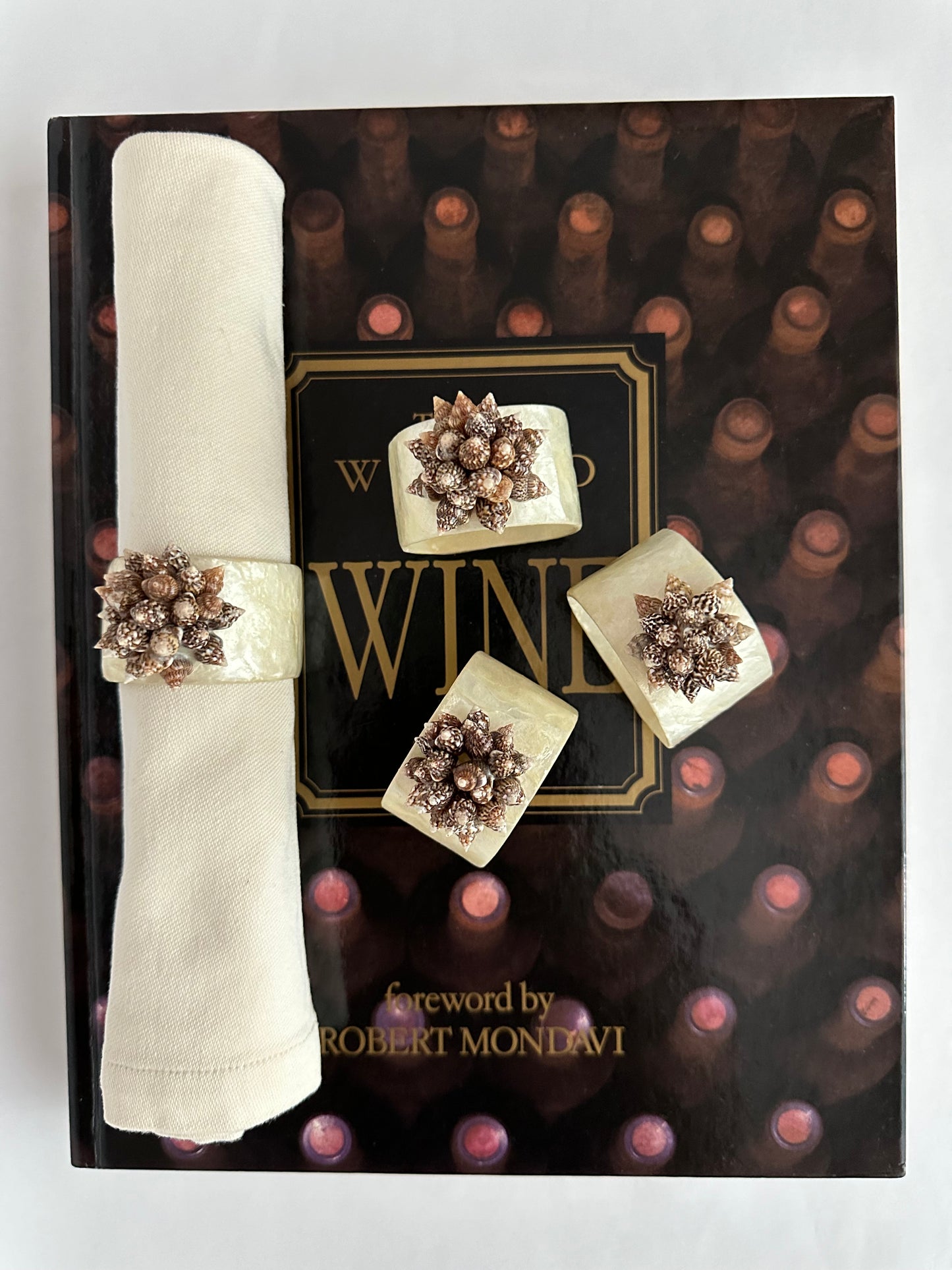 Maris Capiz Napkin Rings