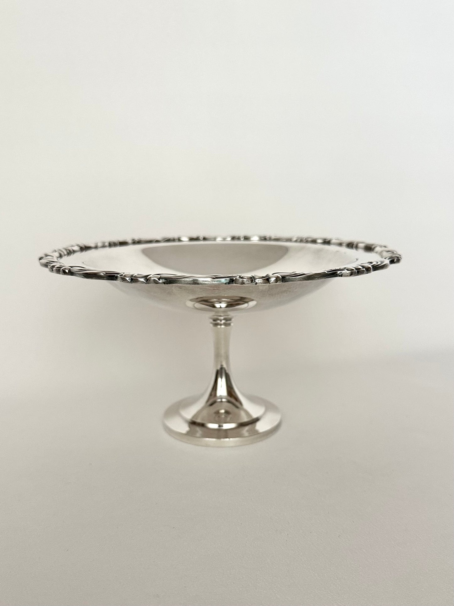 Delaney Silverplate Pedestal Dish