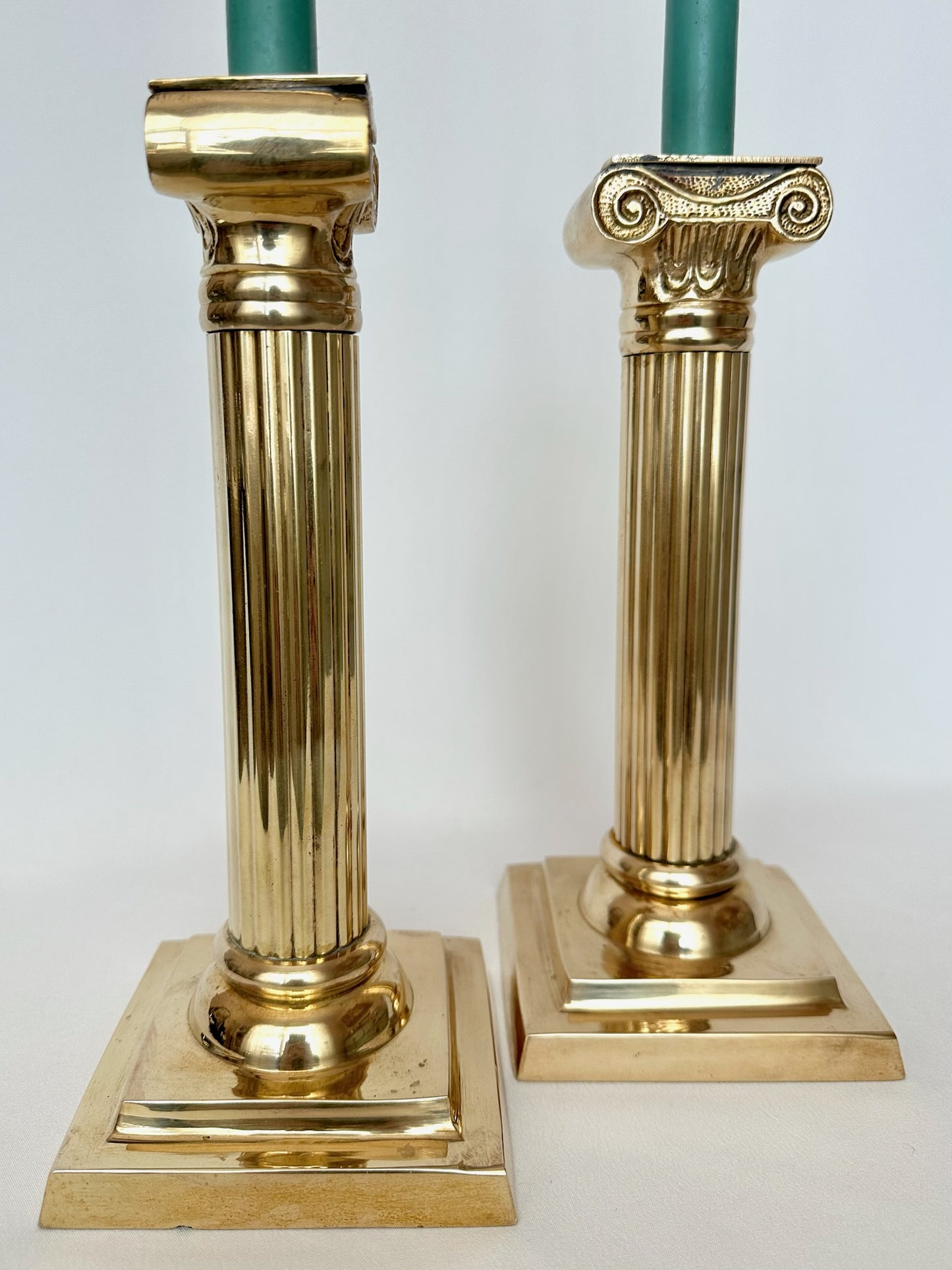 Harper Brass Candle Holders