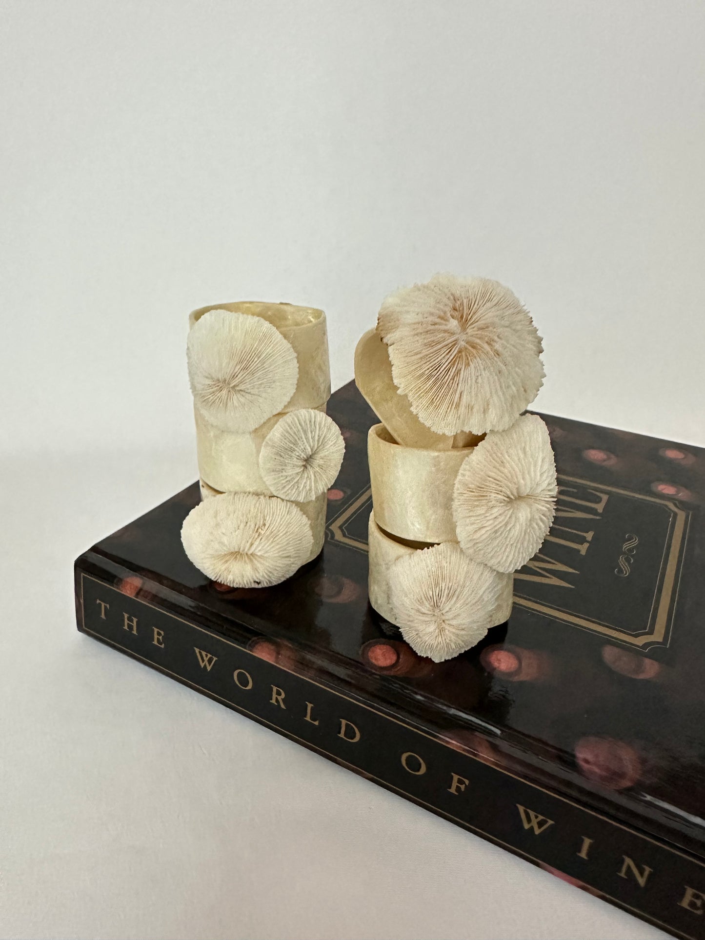 Maris Capiz Napkin Rings