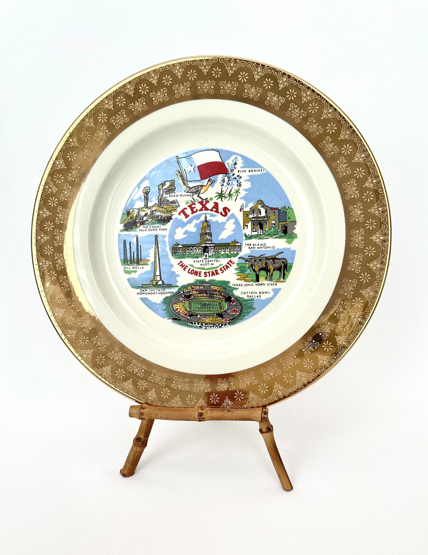 Sonnie Texas Souvenir Plate