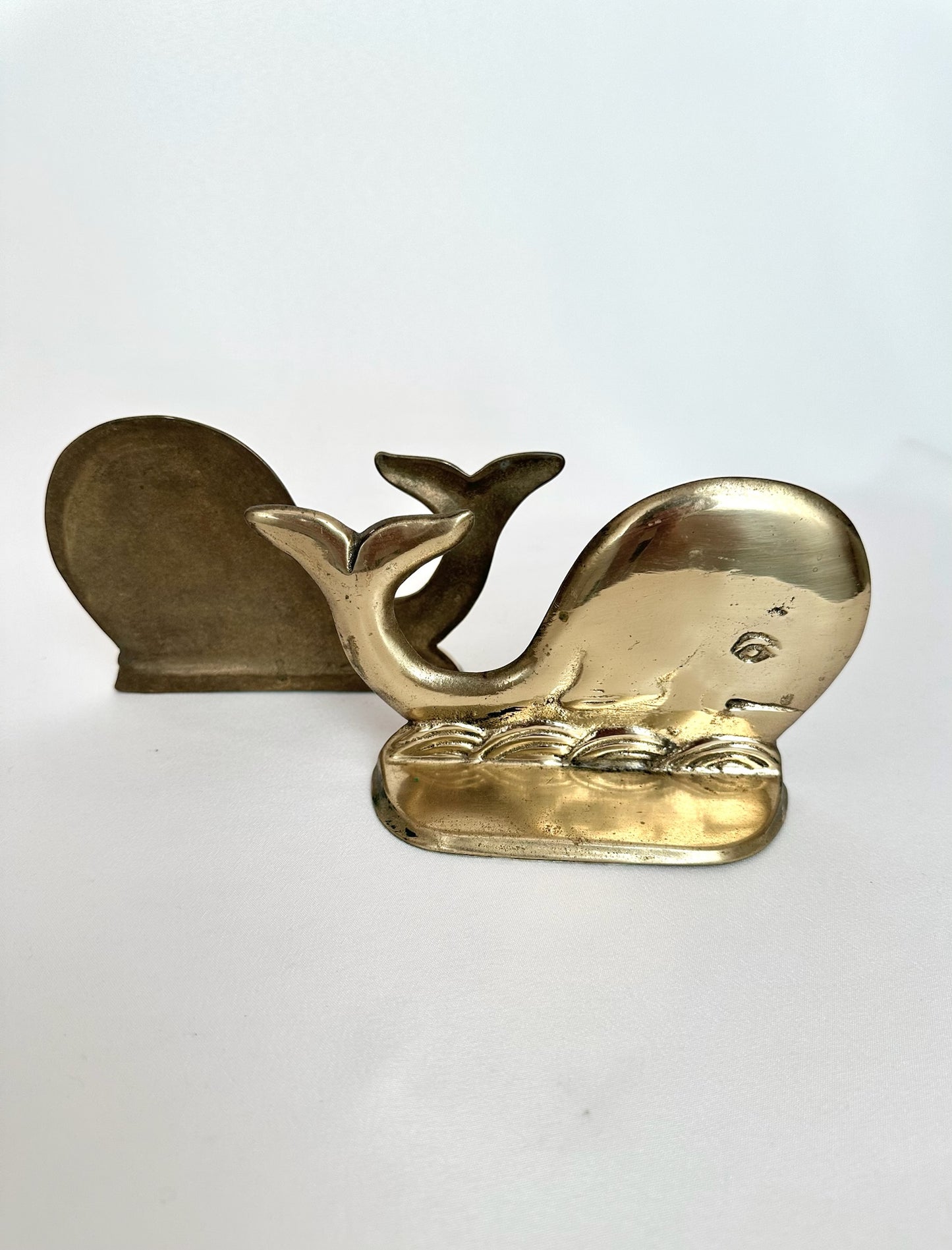 Morwen Brass Book Ends