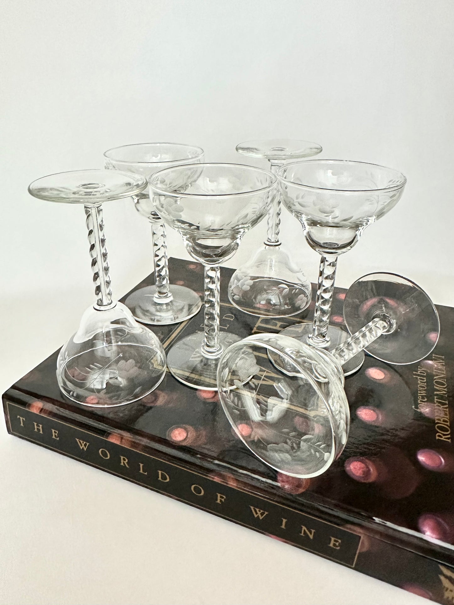 Ginger Small Cocktail Glasses