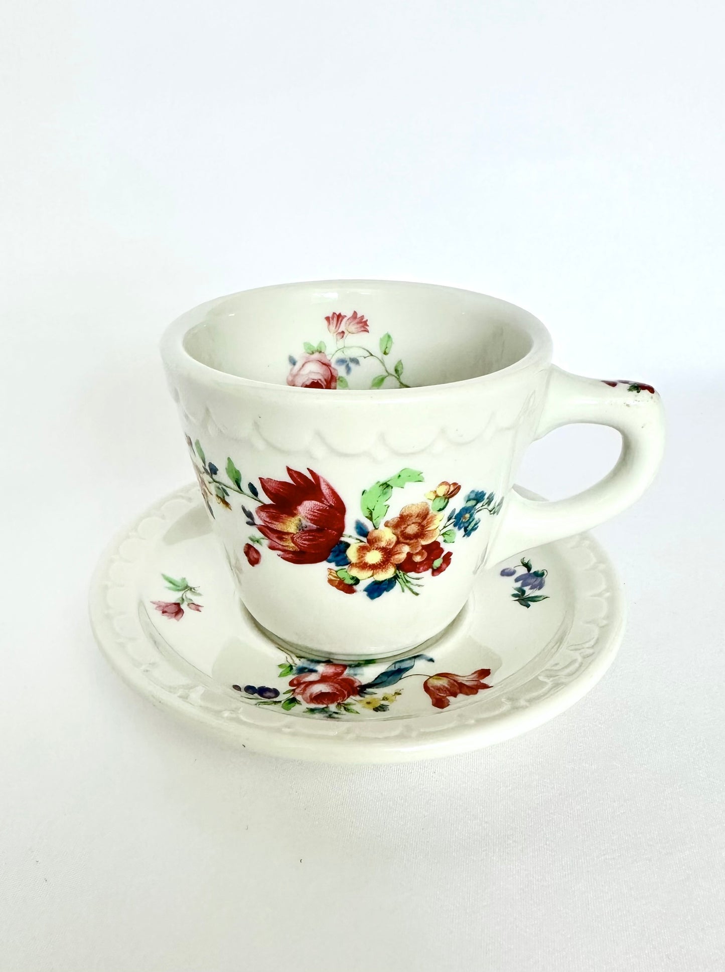 Flora Teacups & Saucers