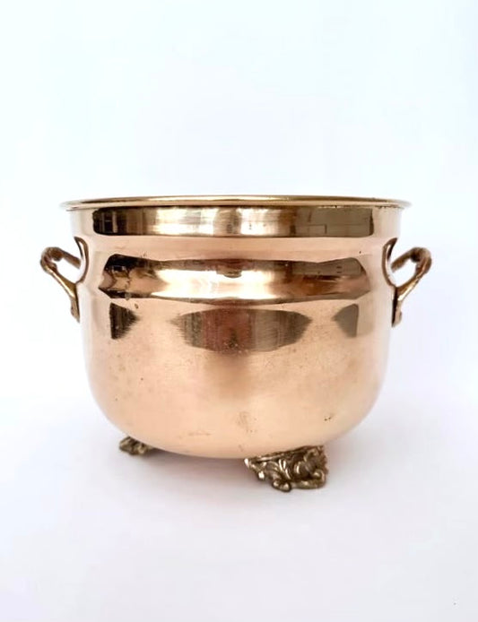 Avril Brass Planter