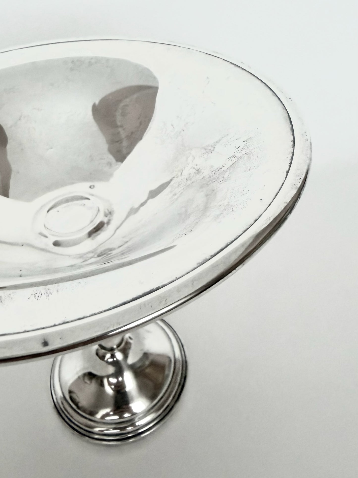 Victoriana Sterling Pedestal Dish