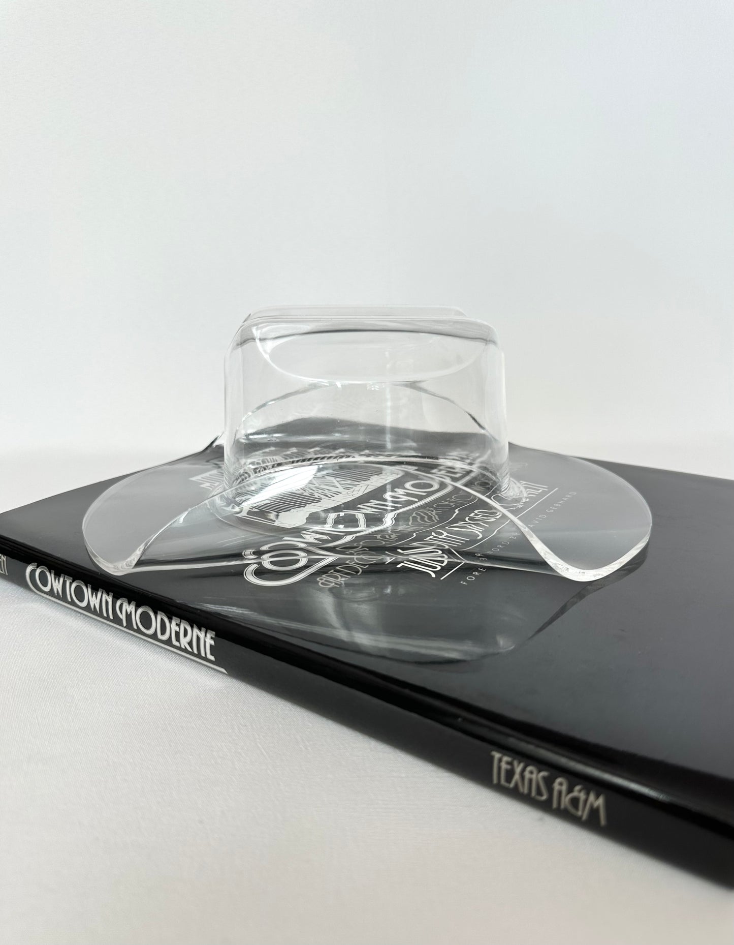 Landry Small Lucite Cowboy Hat