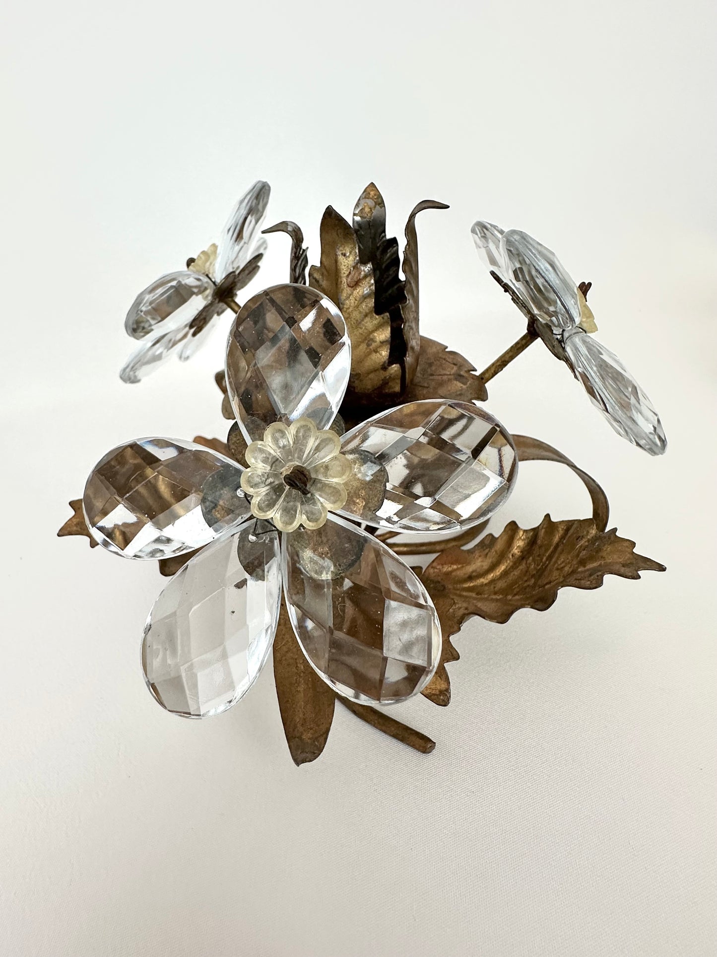 Apolline Crystal Candlestick Holders