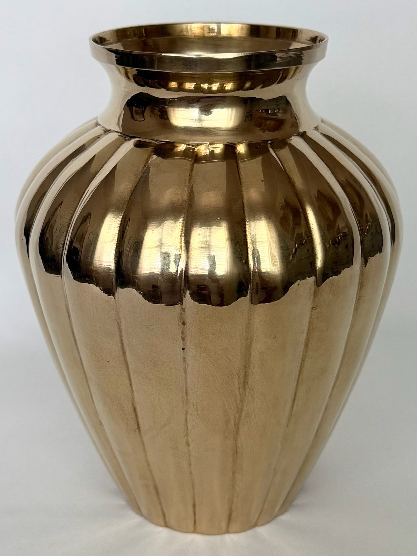 Leander Brass Vase