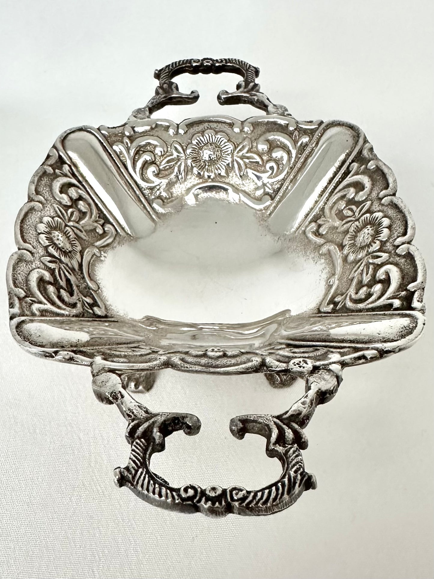 Tippi Silverplate Dish Duo