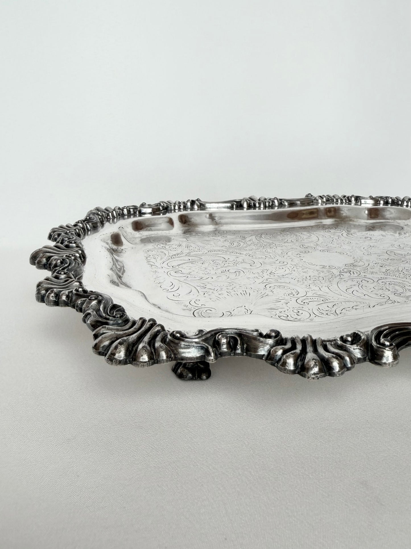 Griselda Silverplate Tray