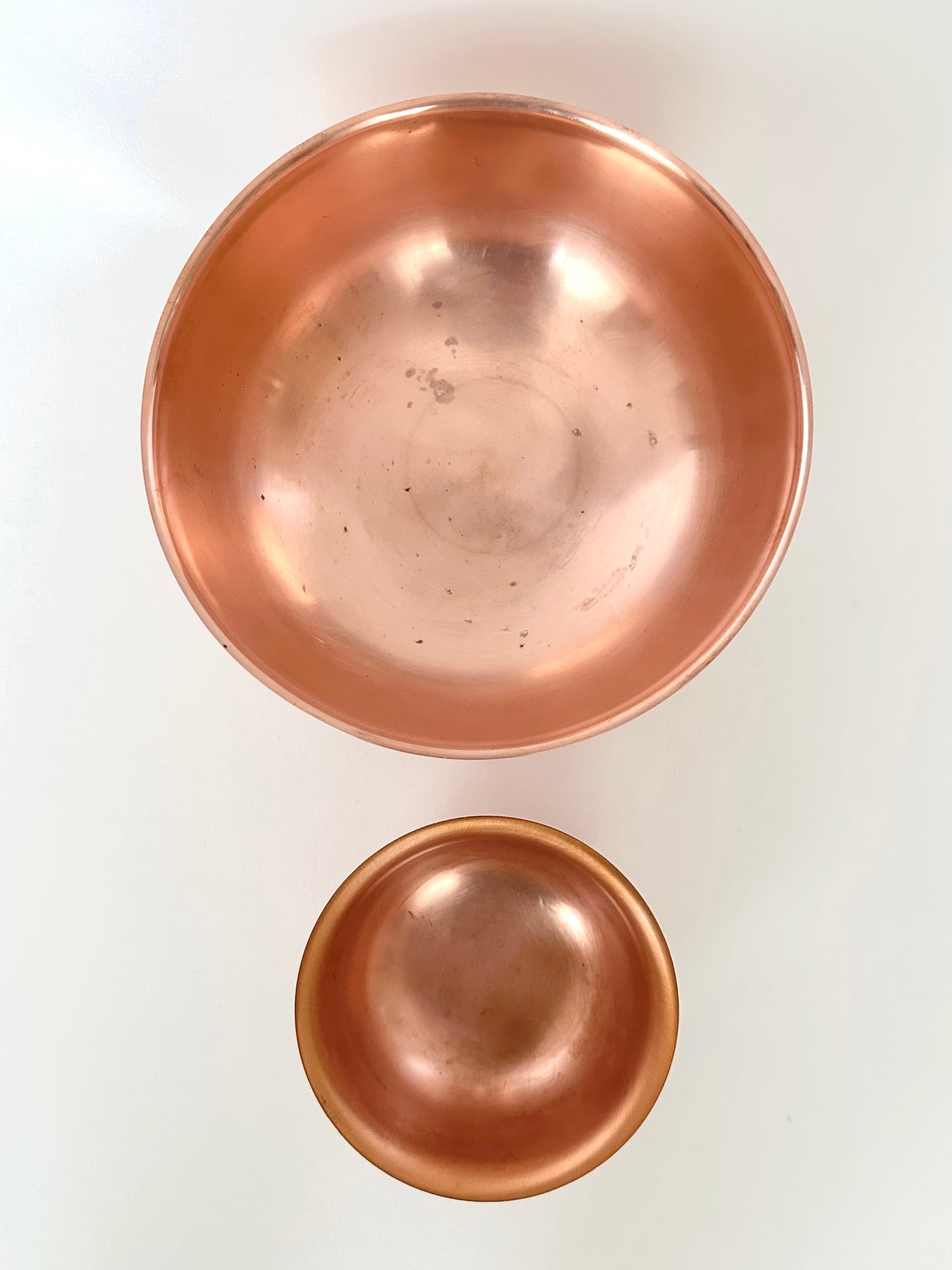 Aramita Copper Revere Bowl Pair