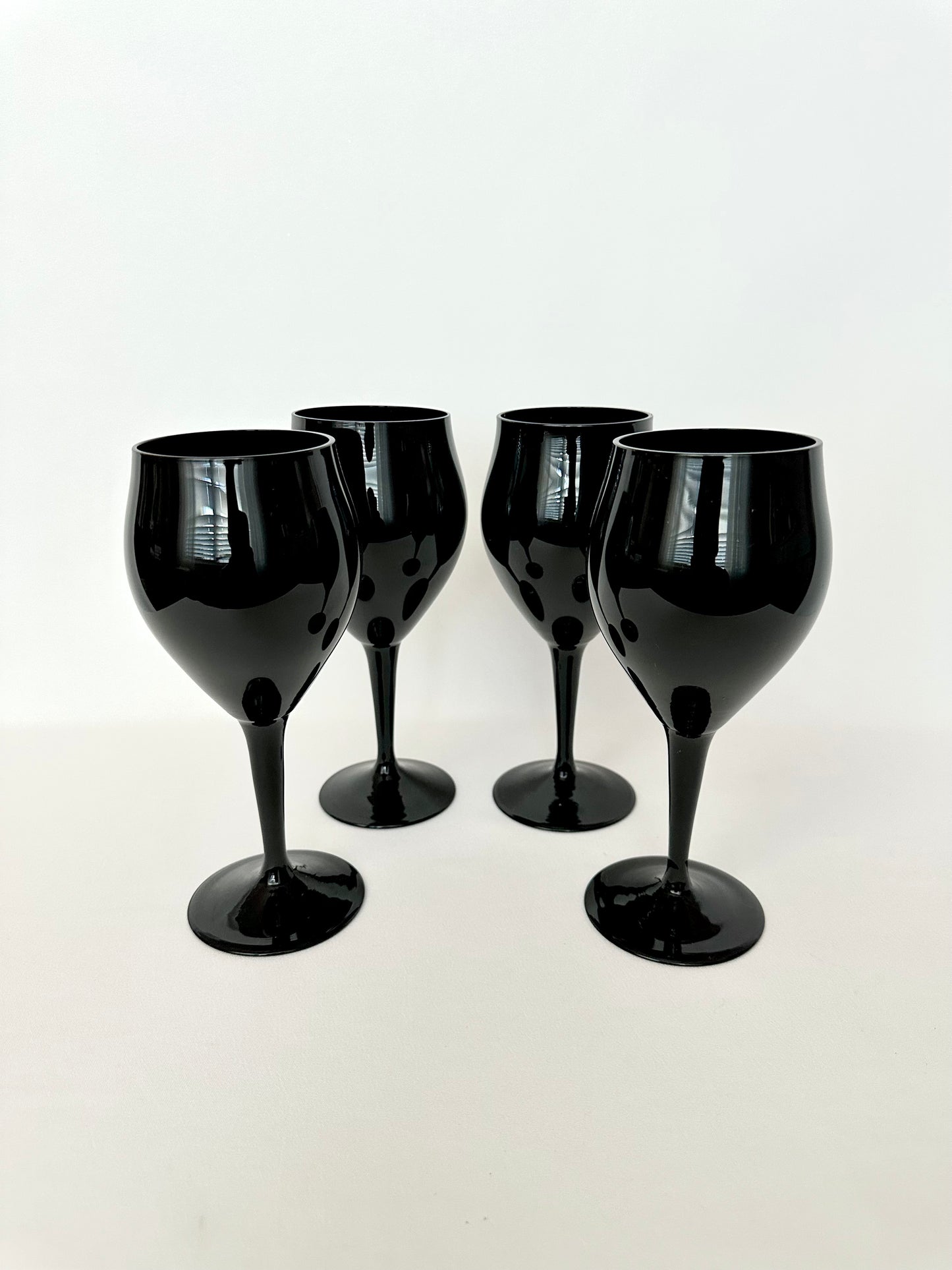Misty Crystal Wine Goblets