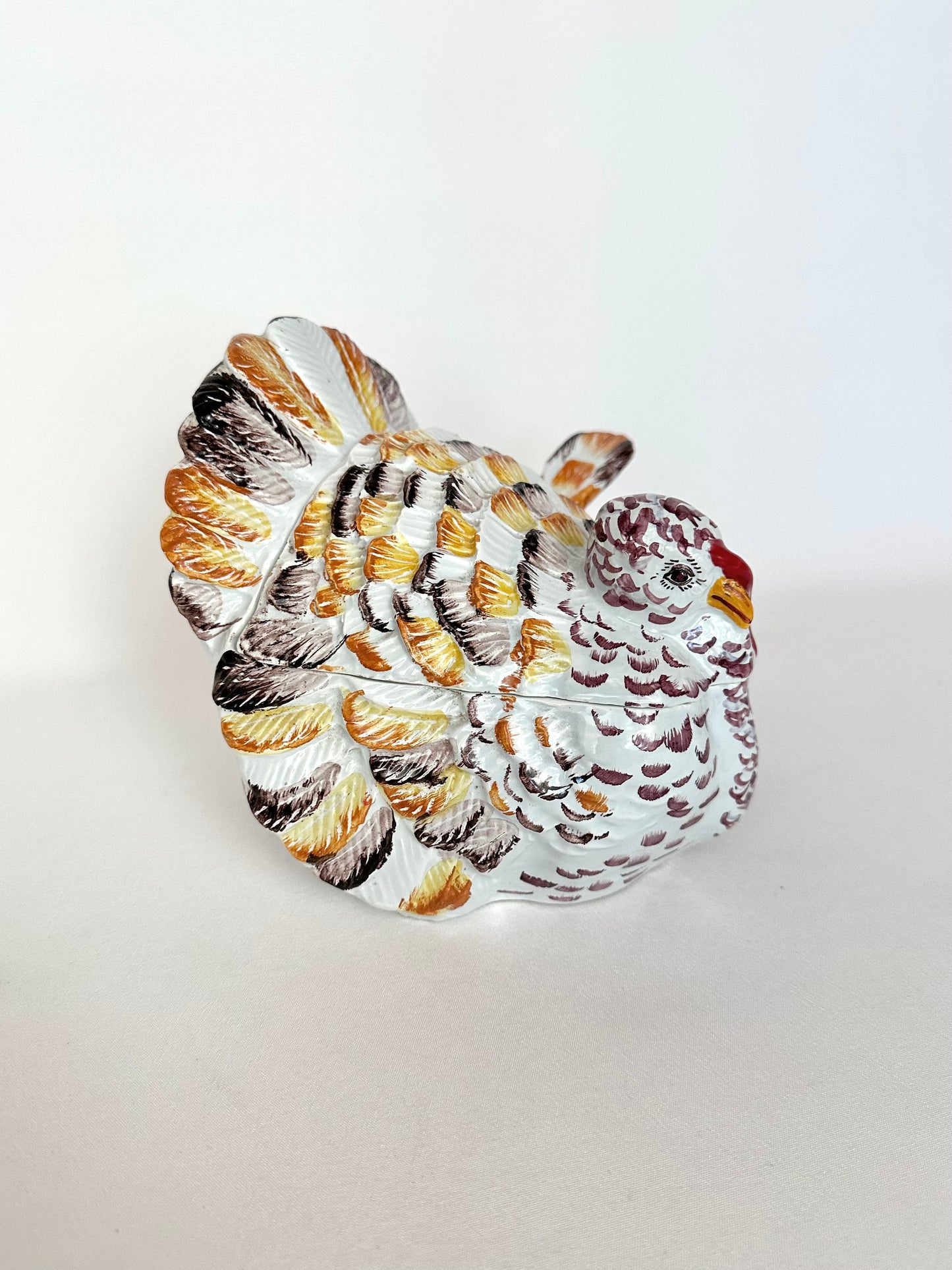 Percy Turkey Lidded Serving Bowl