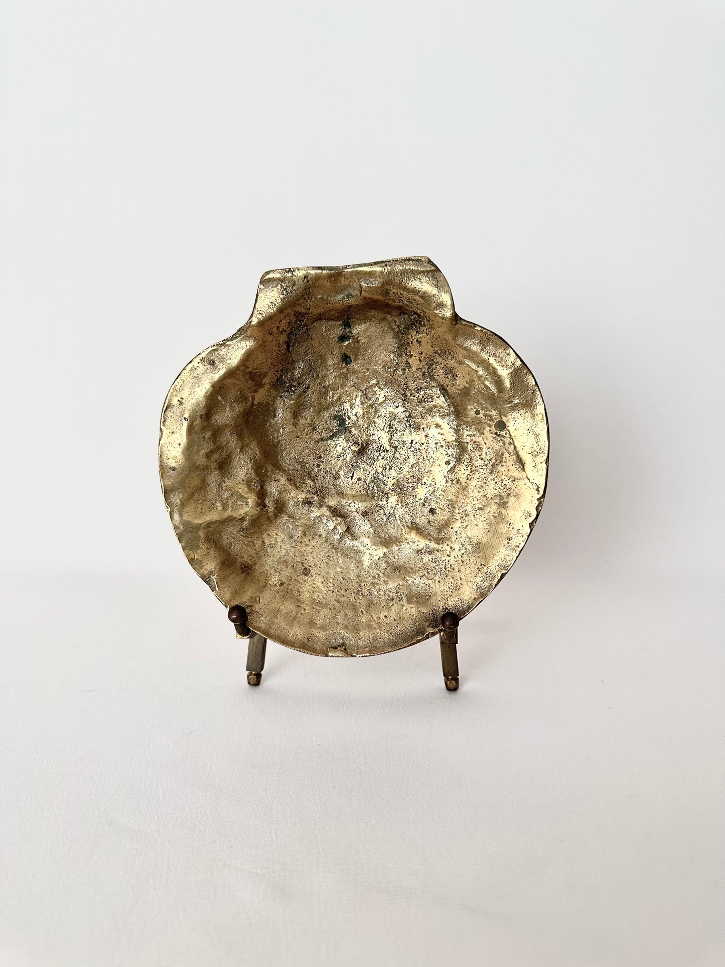 Soline Brass Shell Dish