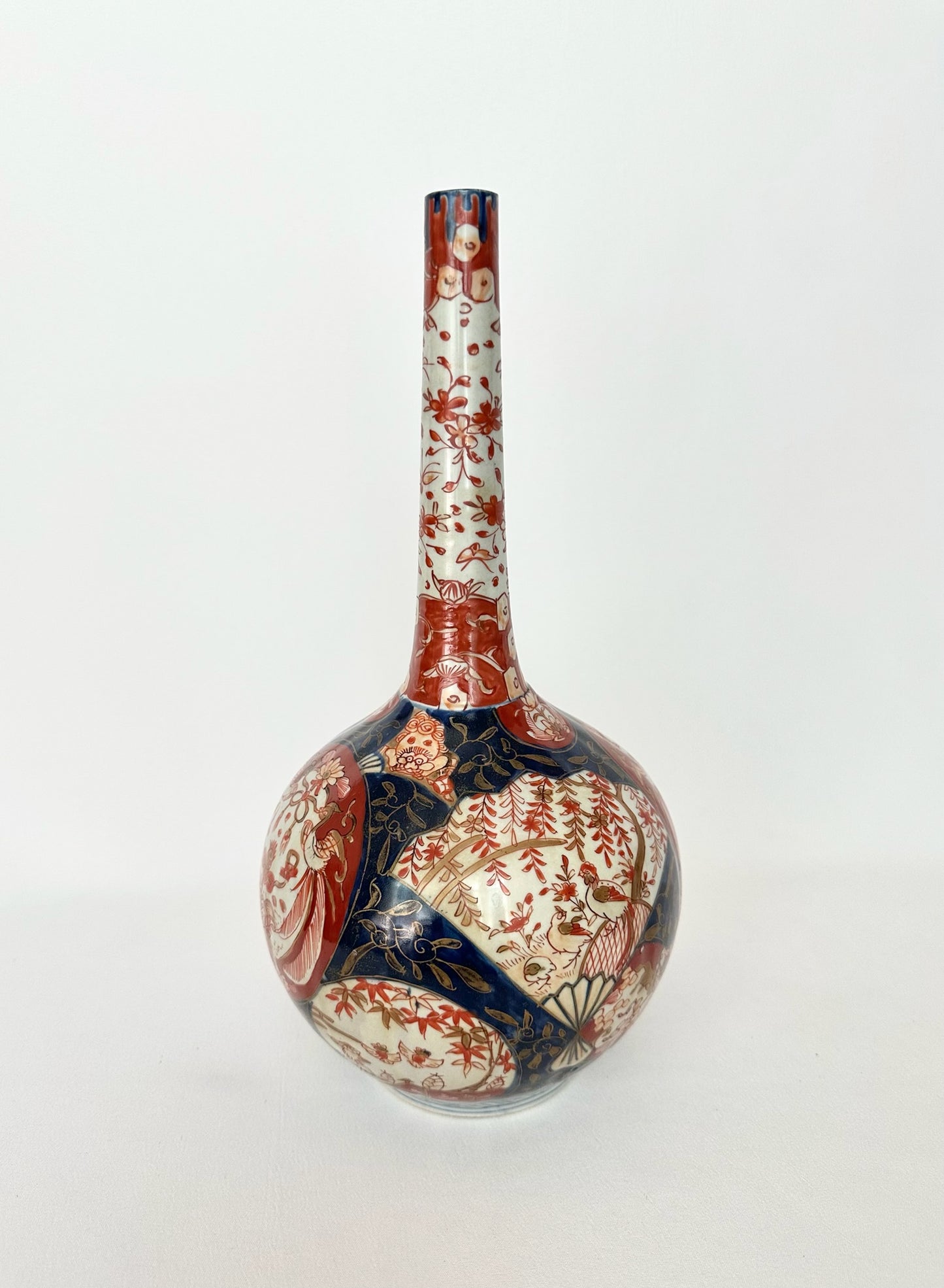 Eldora Chinoiserie Bottle Vase
