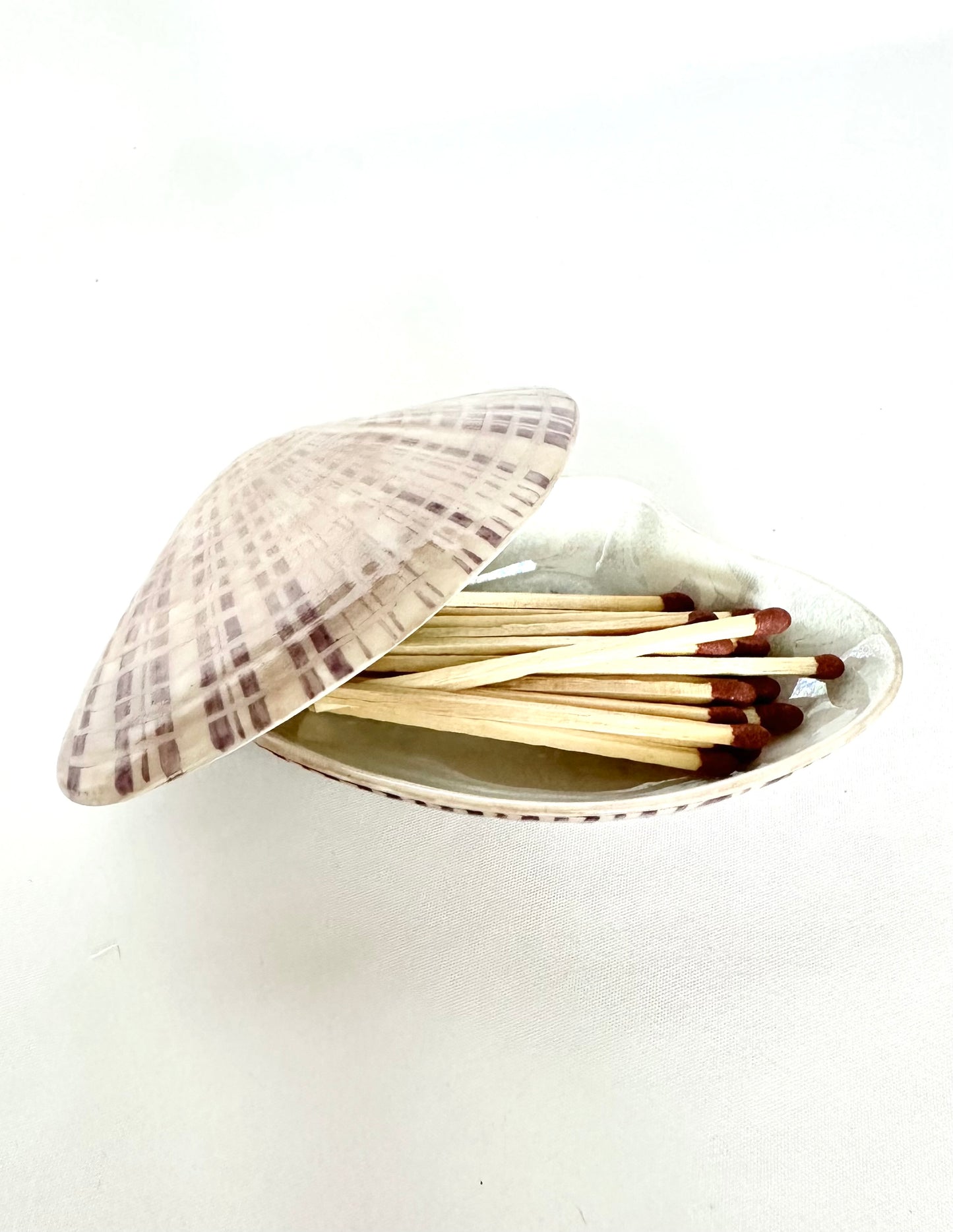 Venus Shell Matchstick Vessel