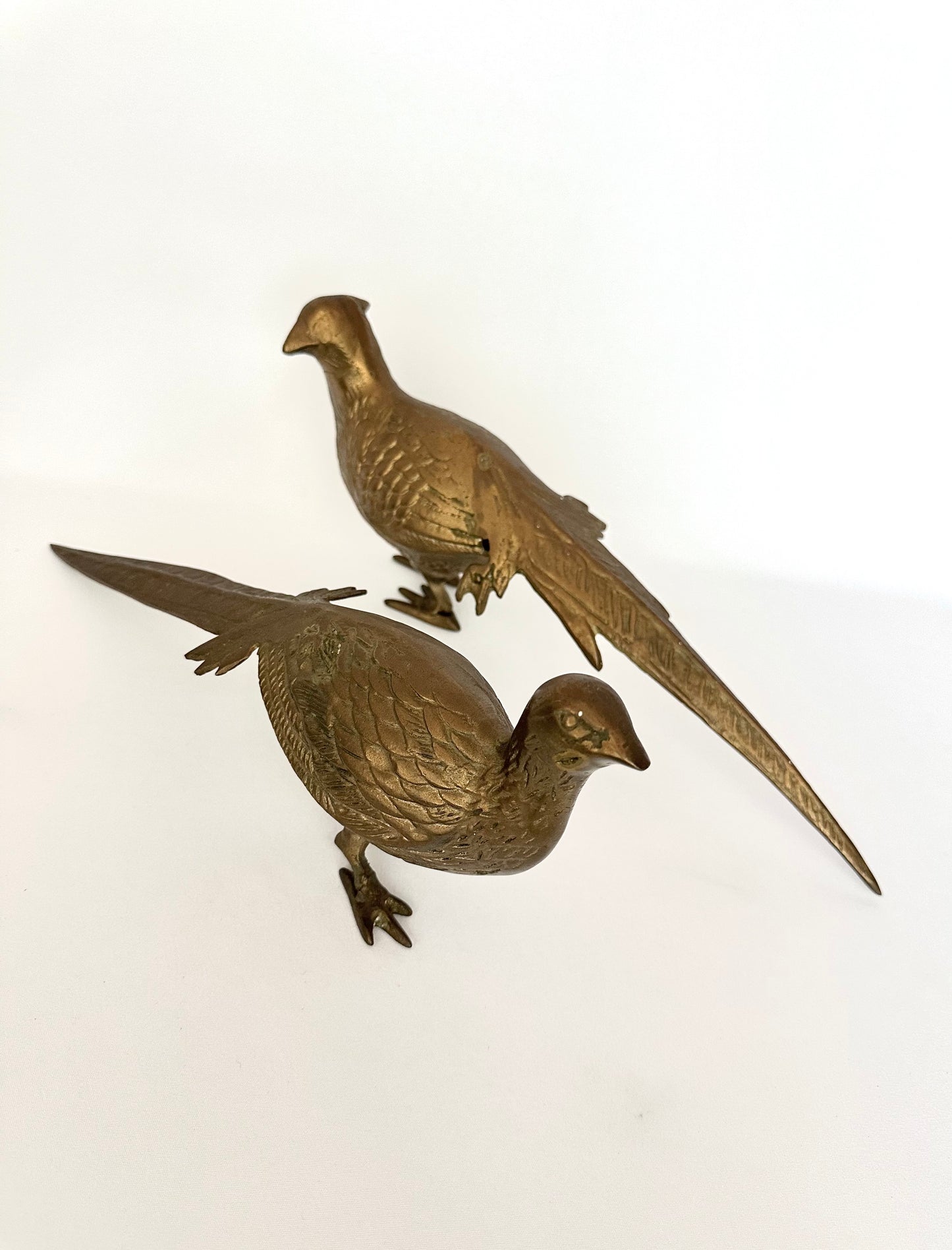 Eve Brass Pheasant Pair