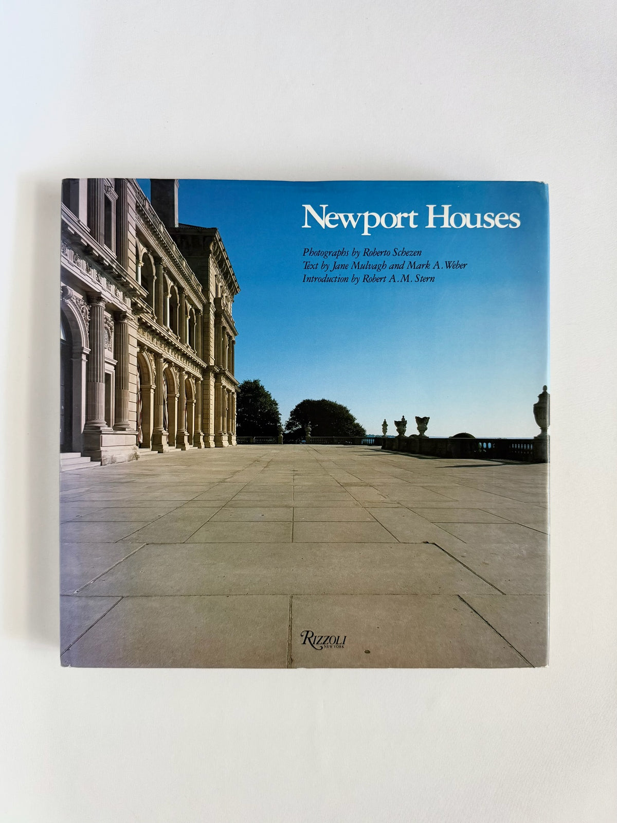vintage hardcover coffee table book entitled Newport Houses