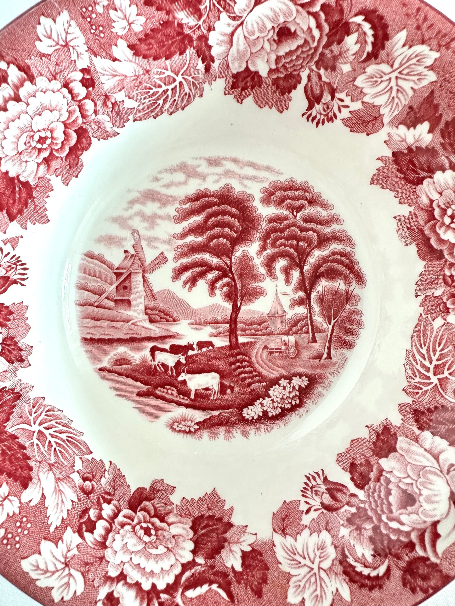 Estelle Transferware Serving Bowl