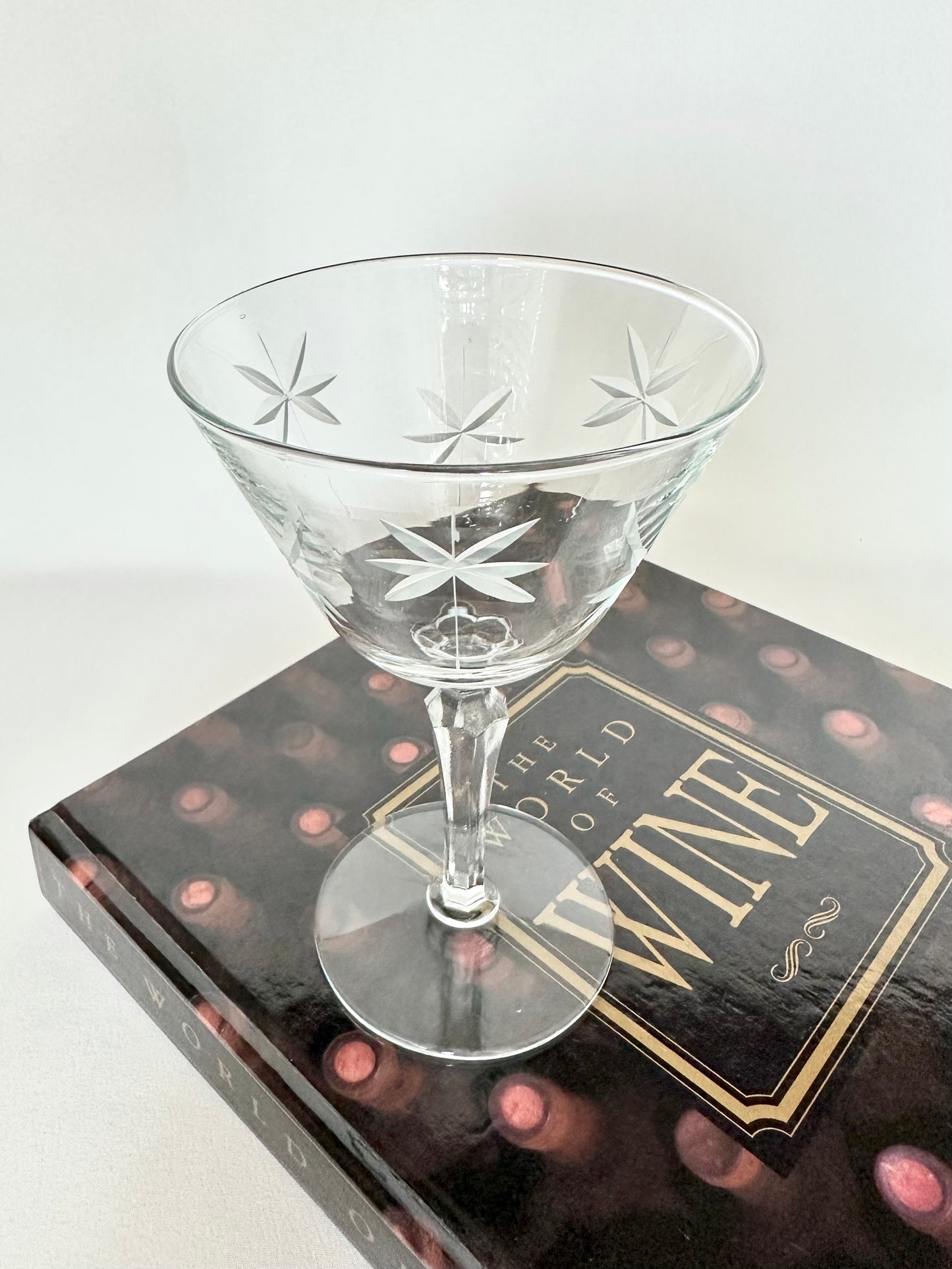 Starr Etched Cocktail Glasses