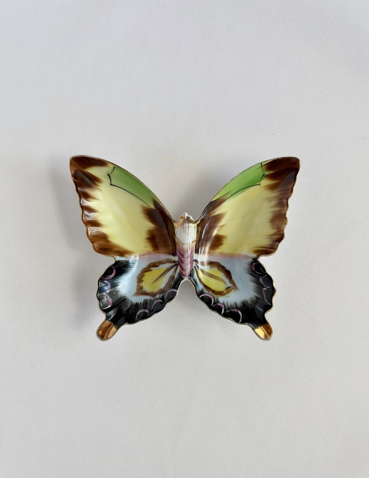 Ivy Butterfly Trinket Dish