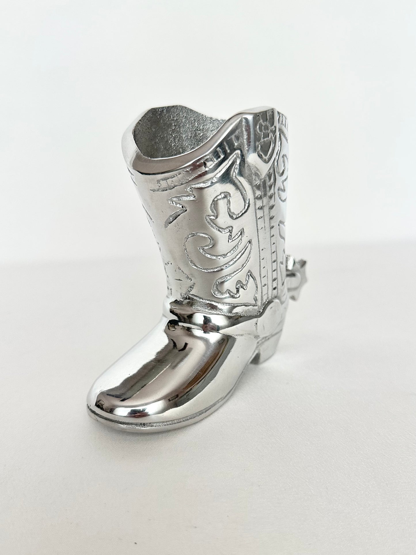 Laramie Pewter Cowboy Boot