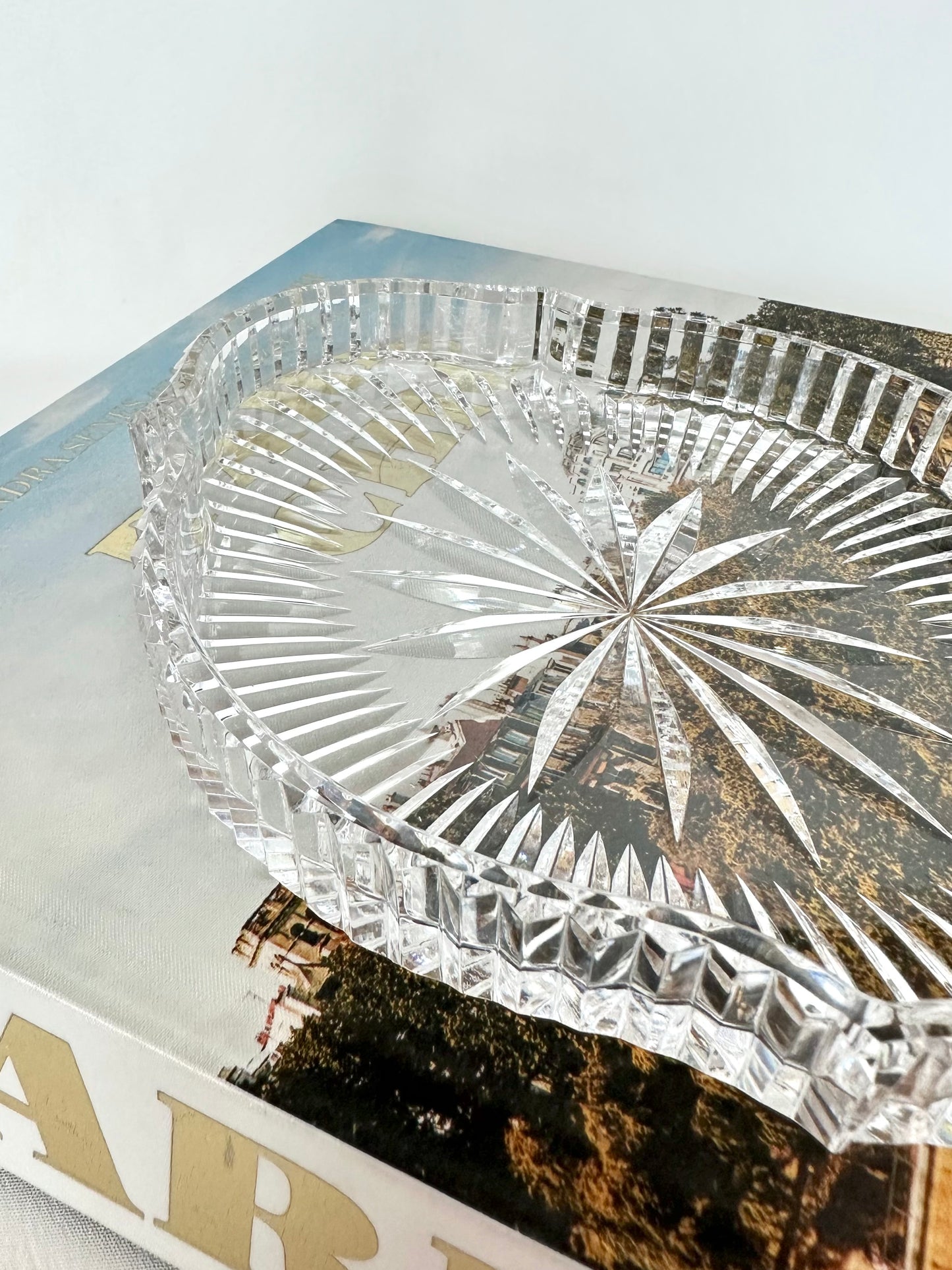 Gisele Cut Crystal Vanity Tray