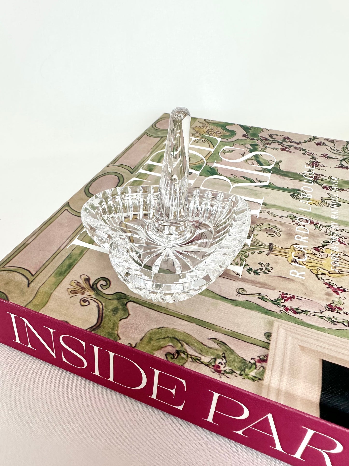 Bijou Cut Crystal Ring Dish