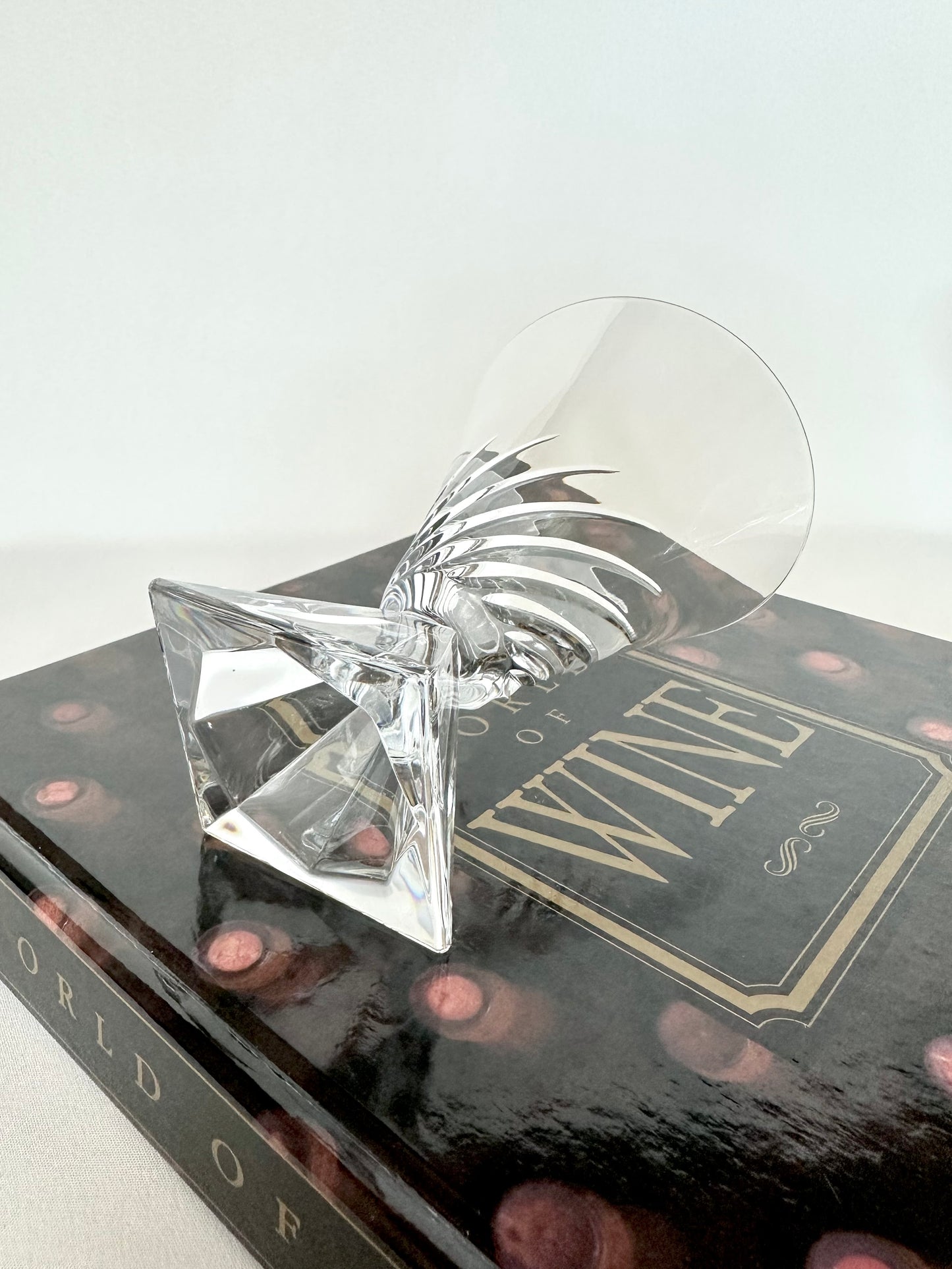 Clotilde Cut Crystal Goblets