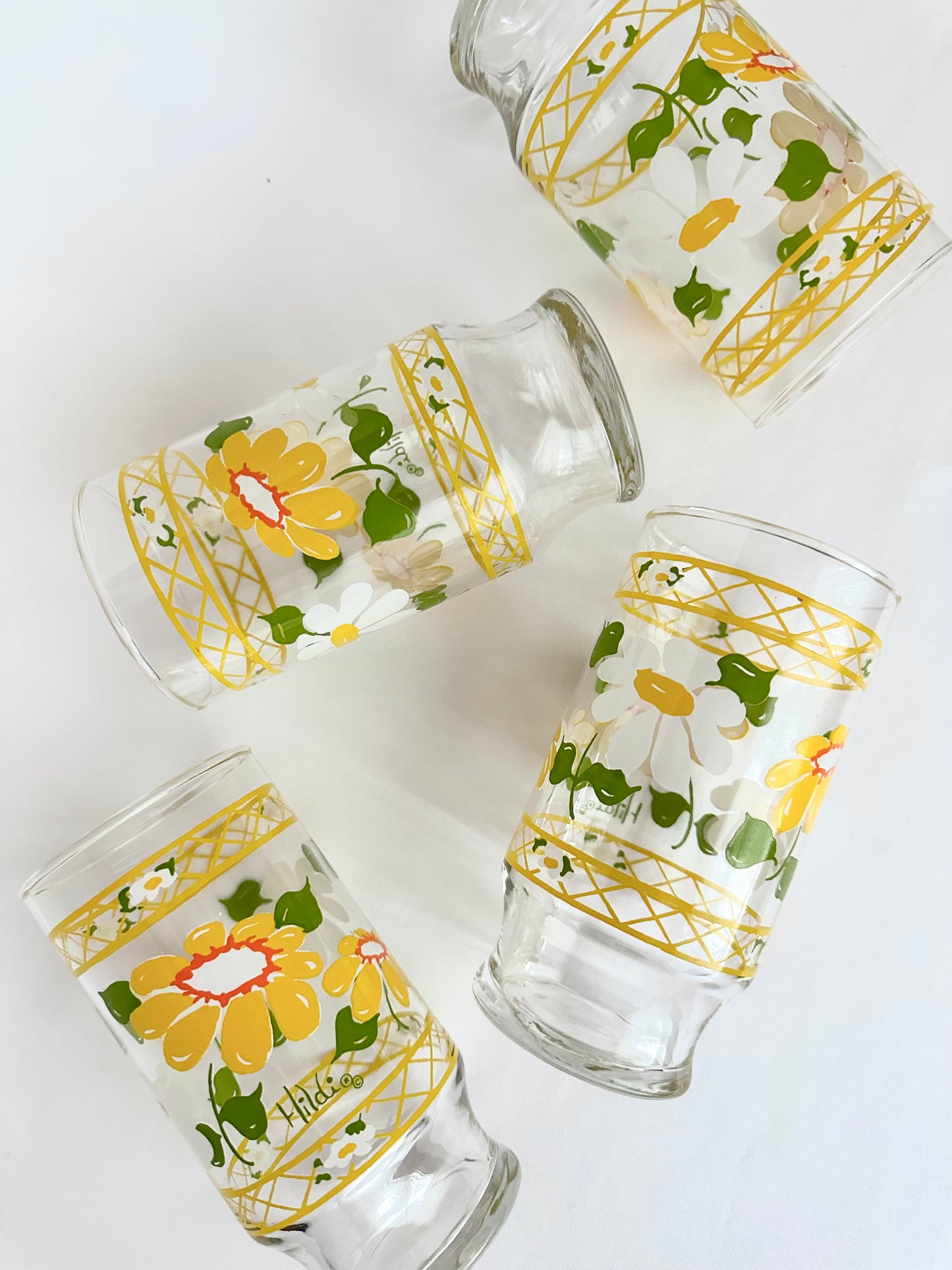 Daisy Floral Tumblers