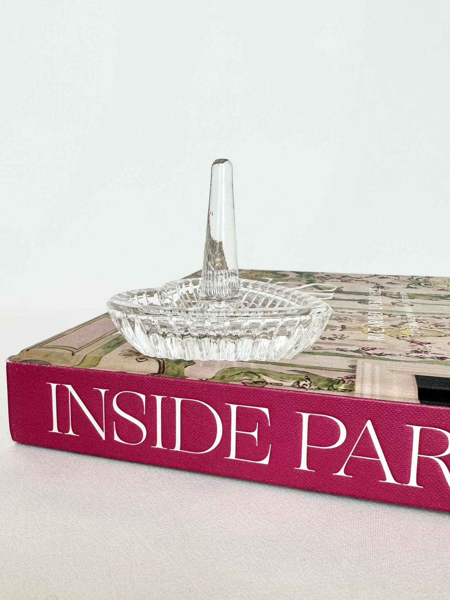 Bijou Cut Crystal Ring Dish
