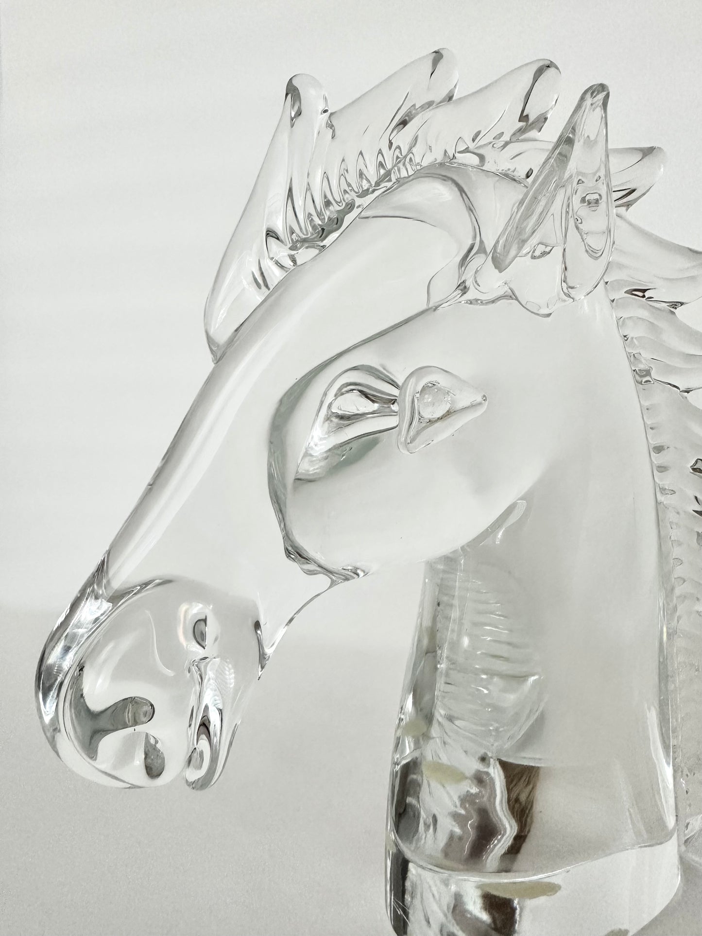 Shiloh Art Glass Horse Sculpture