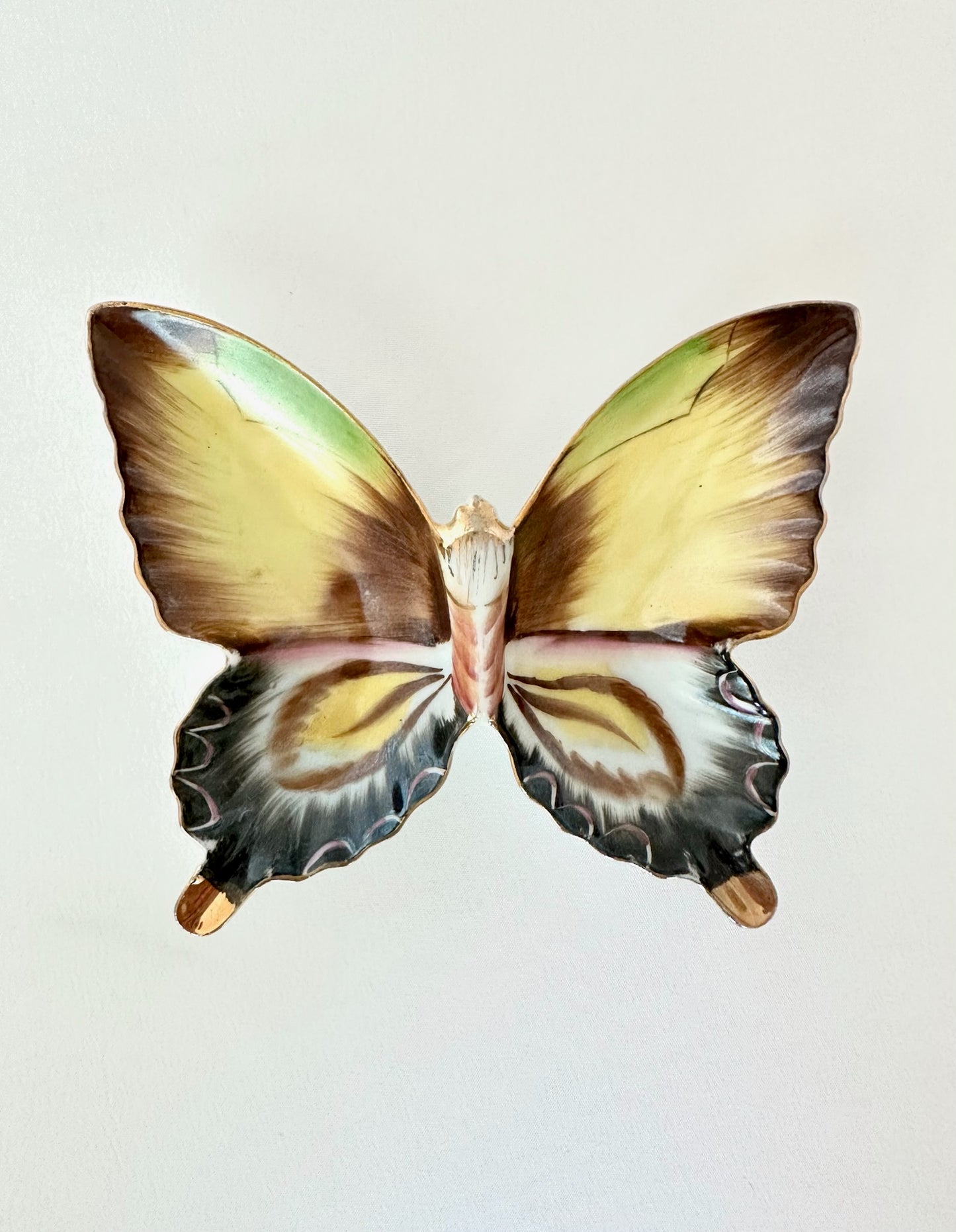 Ivy Butterfly Trinket Dish