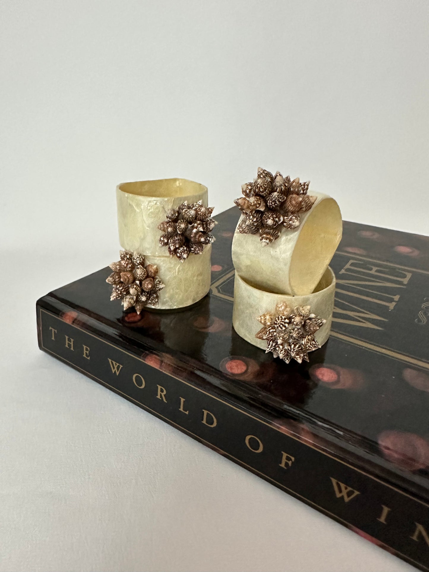Maris Capiz Napkin Rings