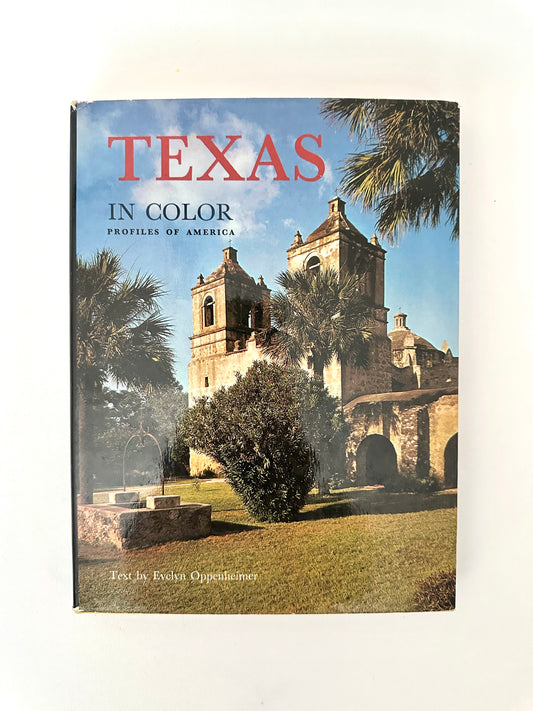 Vintage book titled Texas in Color