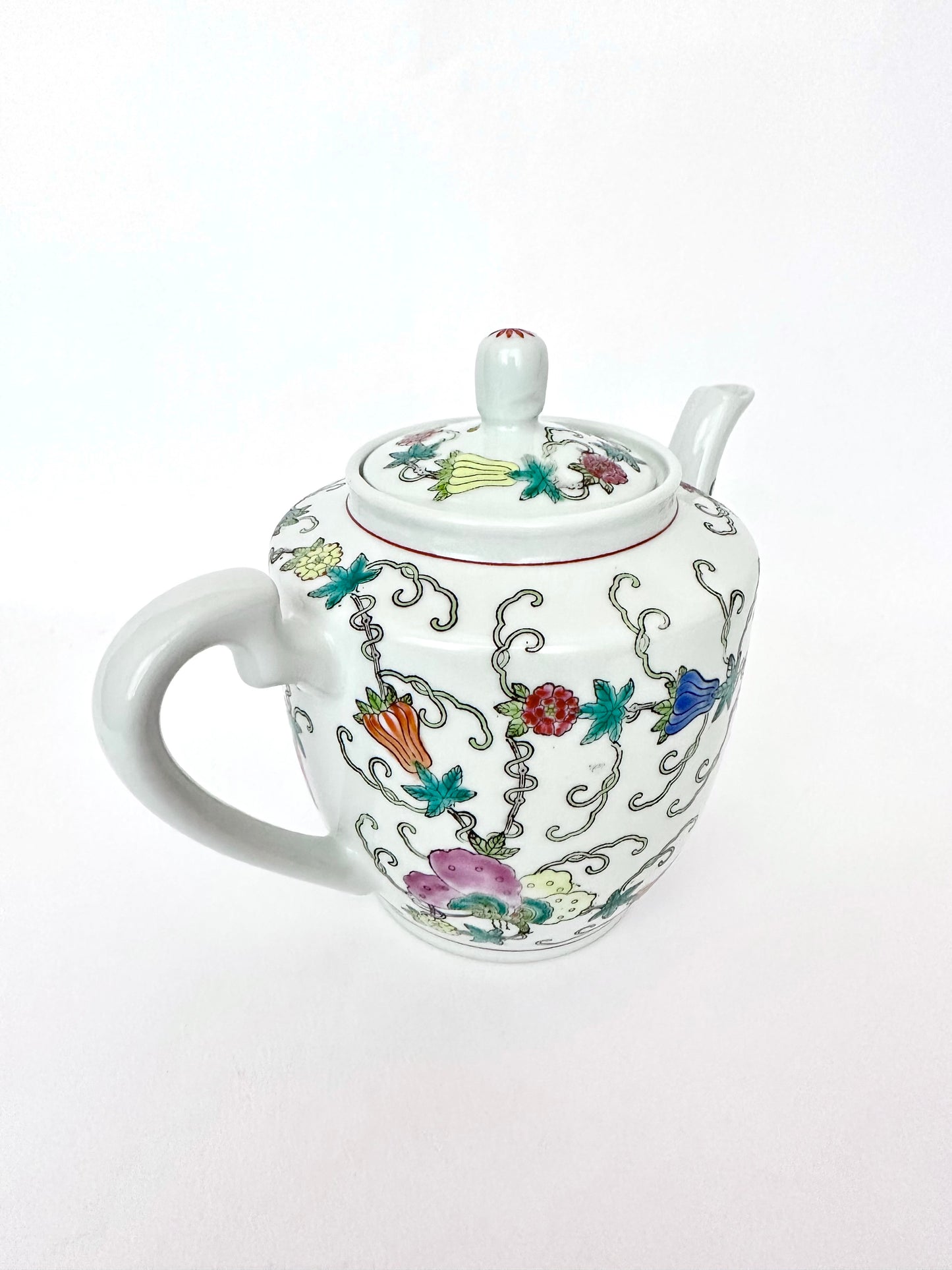 Zinnia Chinoiserie Teapot